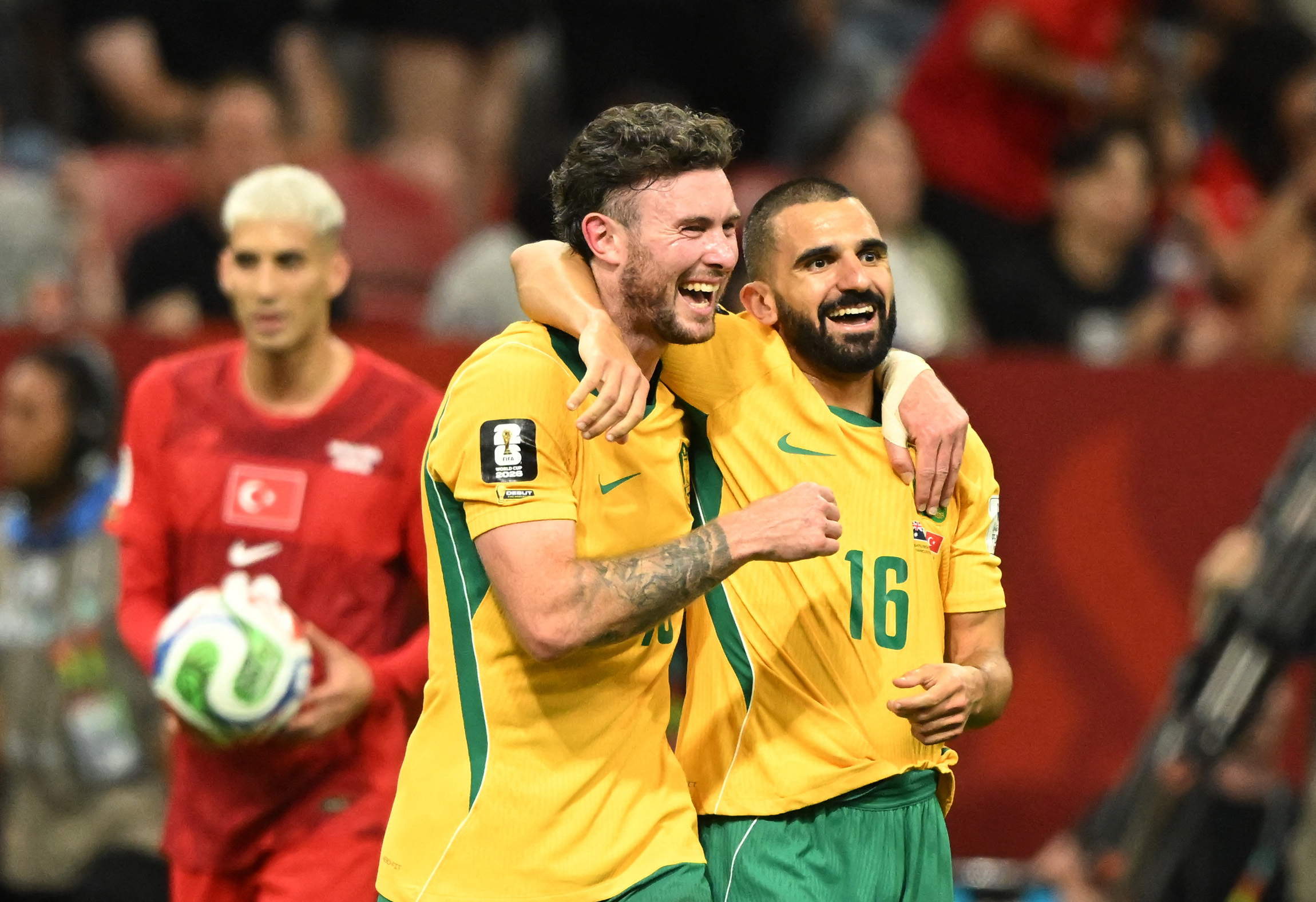 cover Australian Cypriot features as Socceroos beat Turkey in World Cup opener