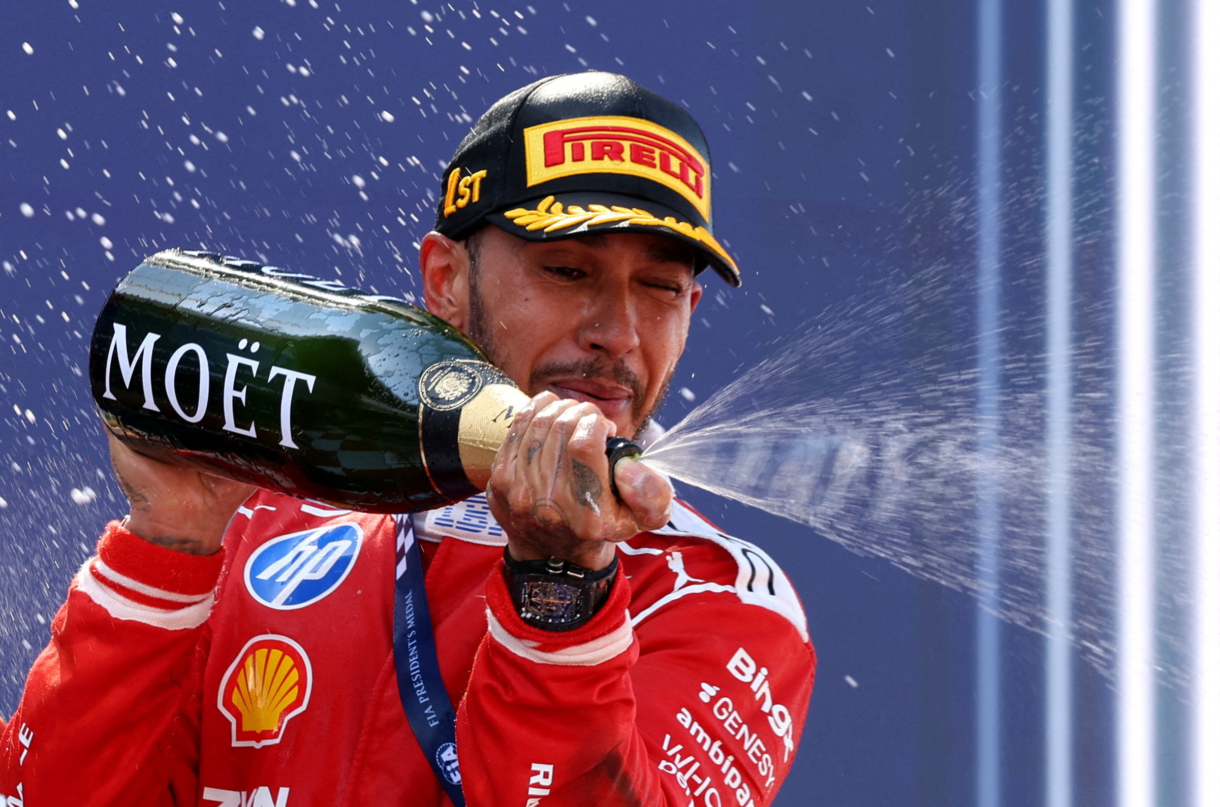 cover F1 braced for next twist after Hamilton&#8217;s Ferrari breakthrough