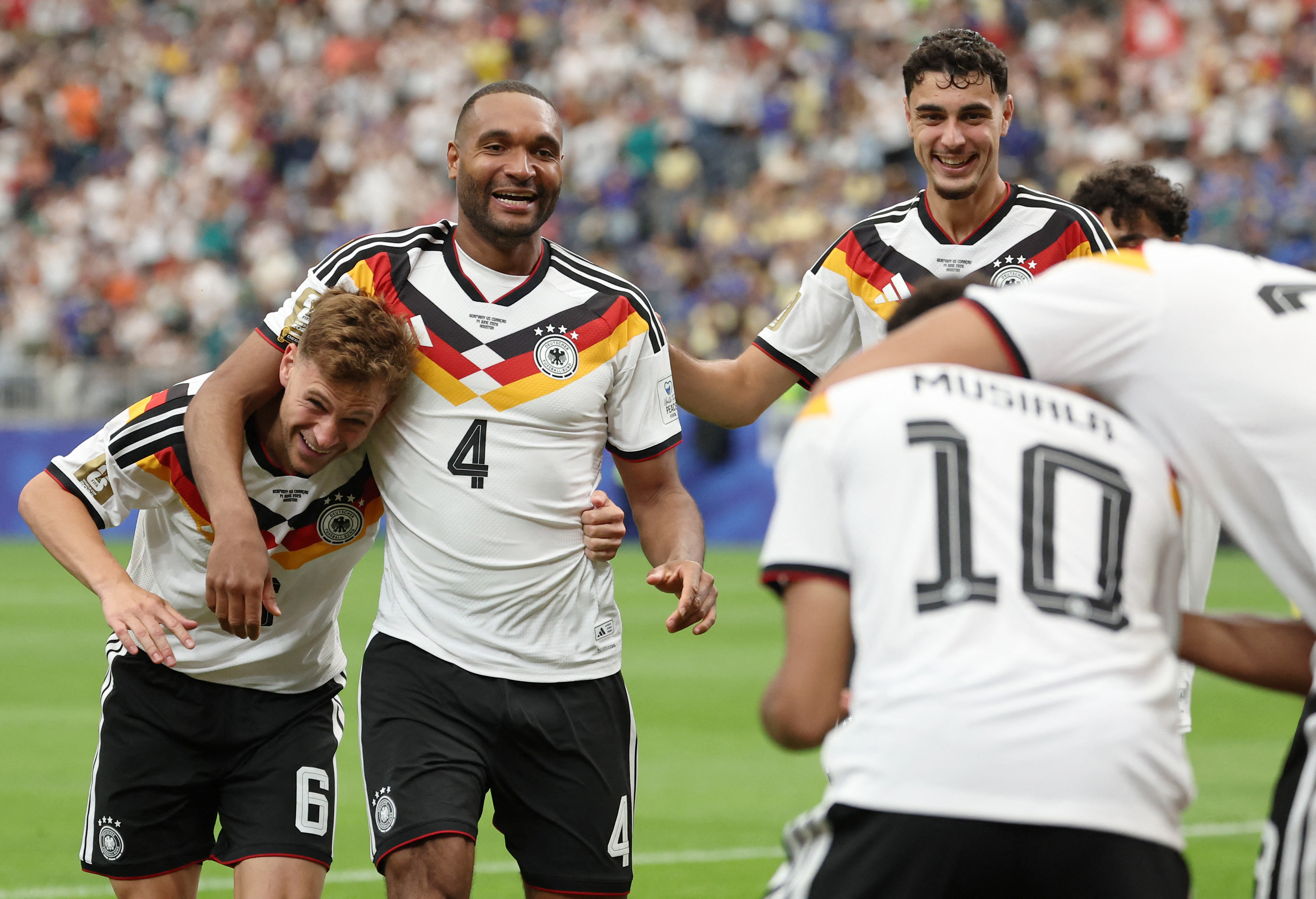 cover Germany crush debutants Curacao 7-1 in opener