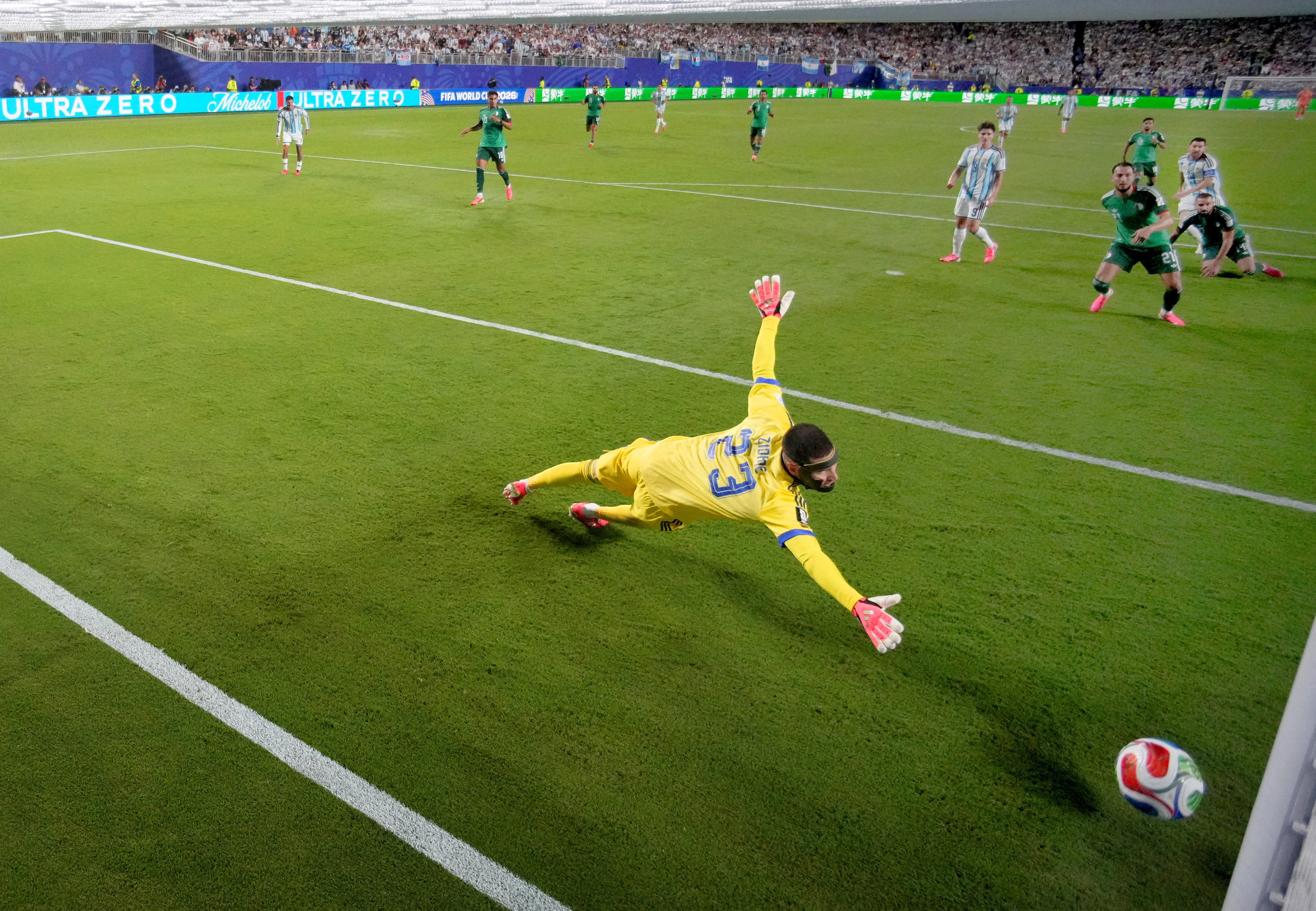 image Group J: Messi hat-trick equals scoring record as Argentina dazzle against Algeria