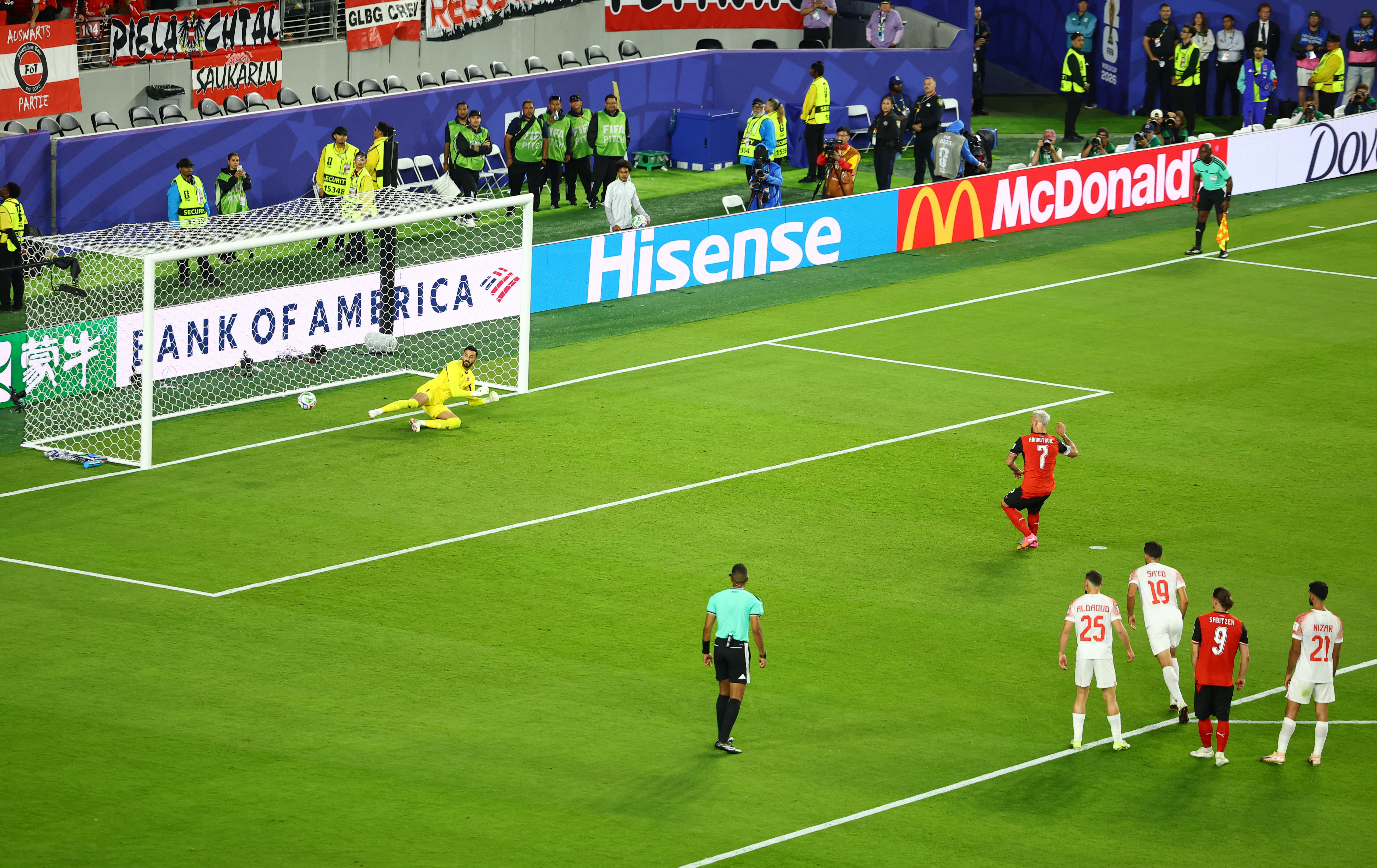 cover Group J: Austria return from long World Cup absence with nervy 3-1 win over Jordan 