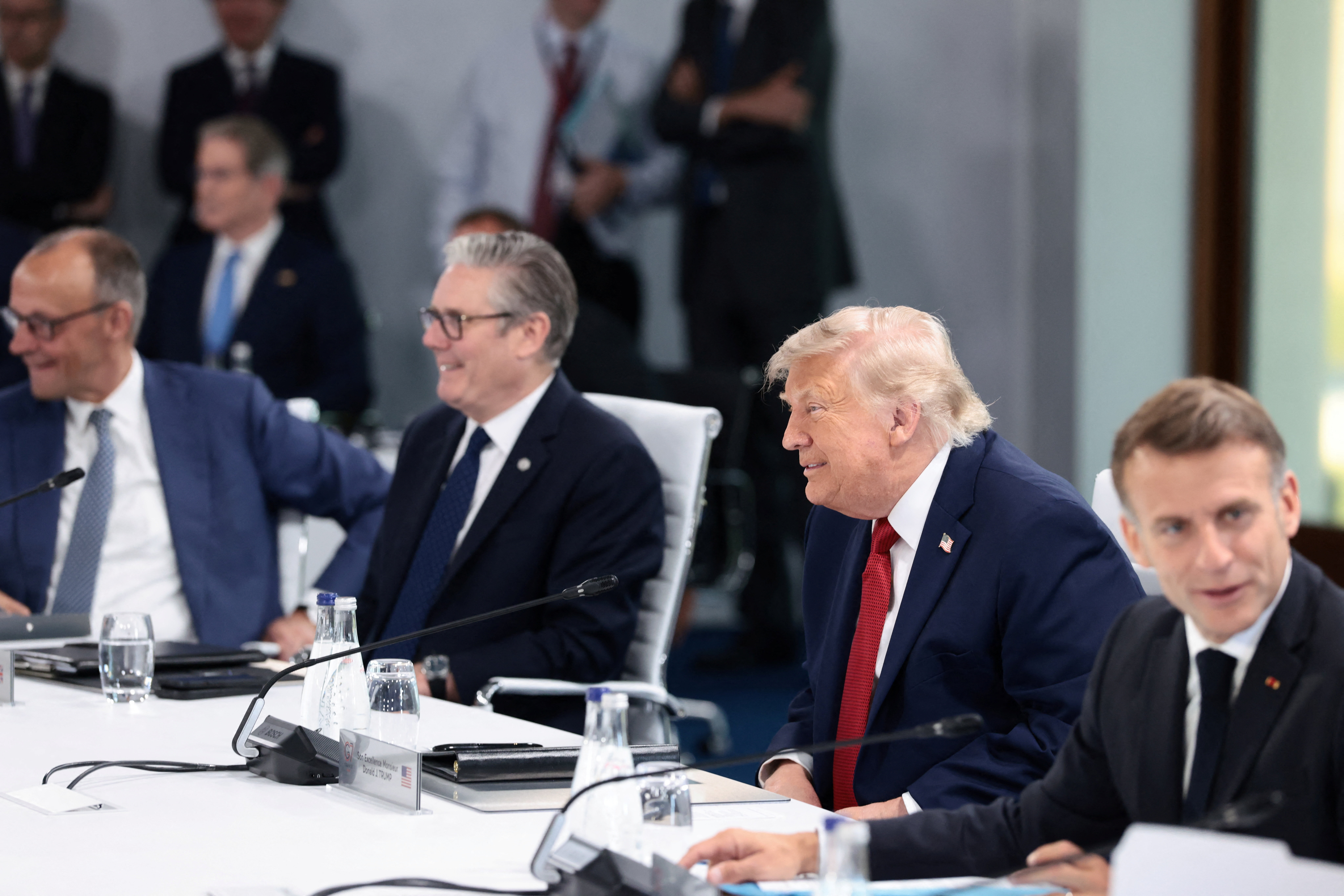 cover G7 leaders demand Lebanon ceasefire, welcome Iran deal