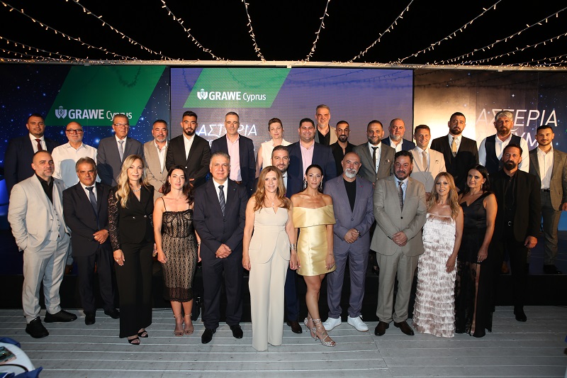cover &#8216;Stars on the Wave&#8217;: GRAWE Cyprus honours top insurance partners