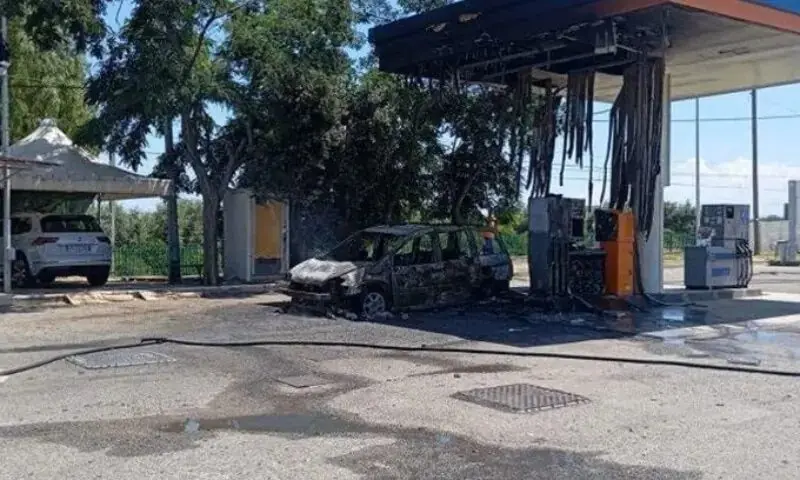 cover Two arrested in Italy for burning four farm workers alive in van