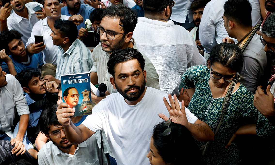 image India&#8217;s &#8216;Cockroach&#8217; youth movement founder arrives in New Delhi to protest Modi