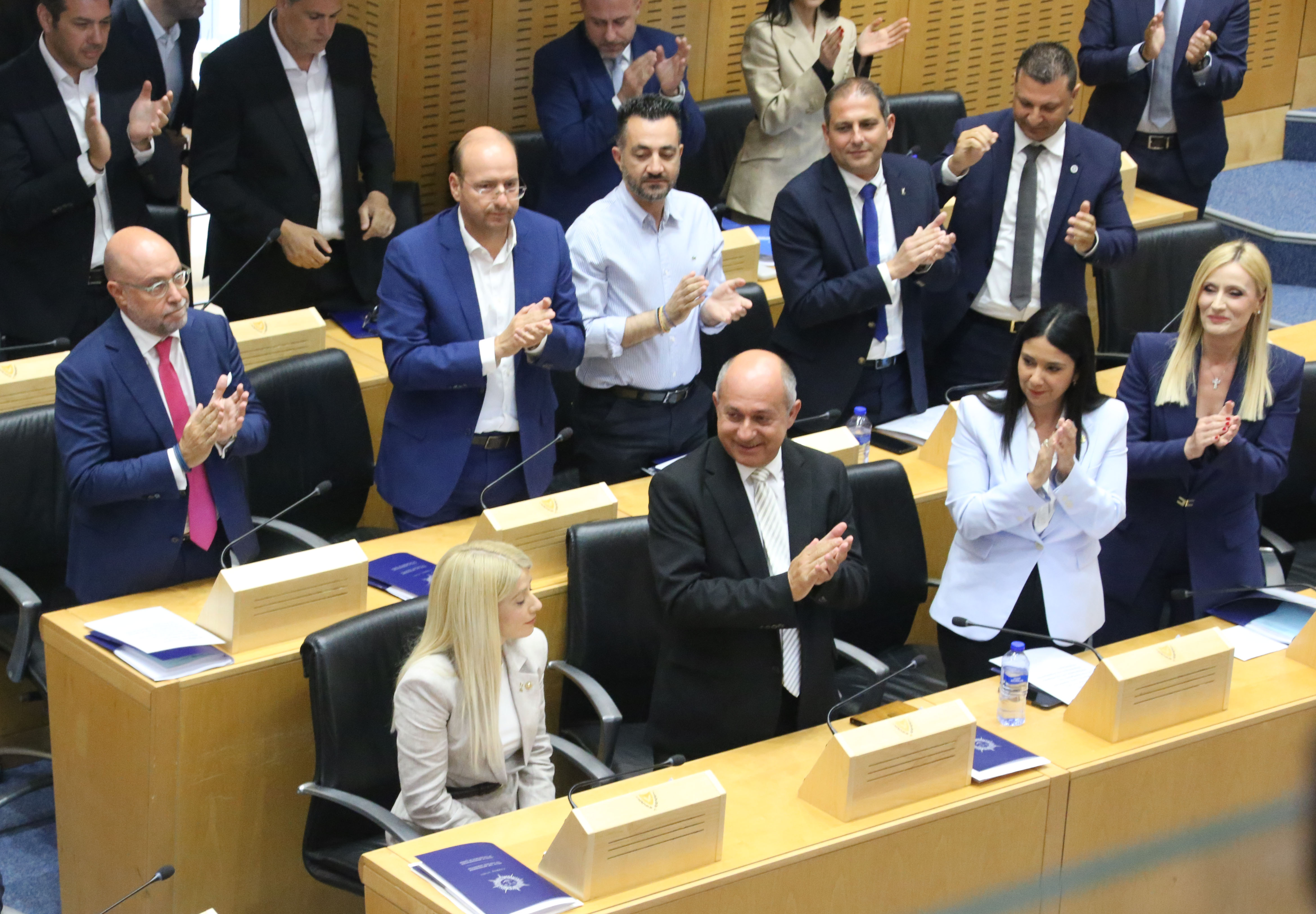 cover Congratulations roll in for re-elected House President Annita