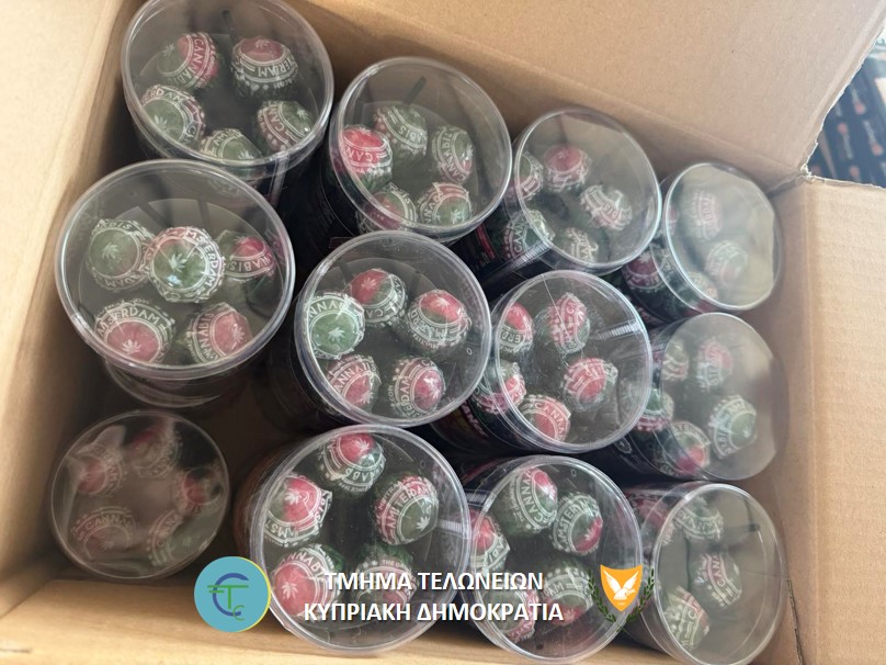 cover Cannabis lollipops, counterfeit goods seized