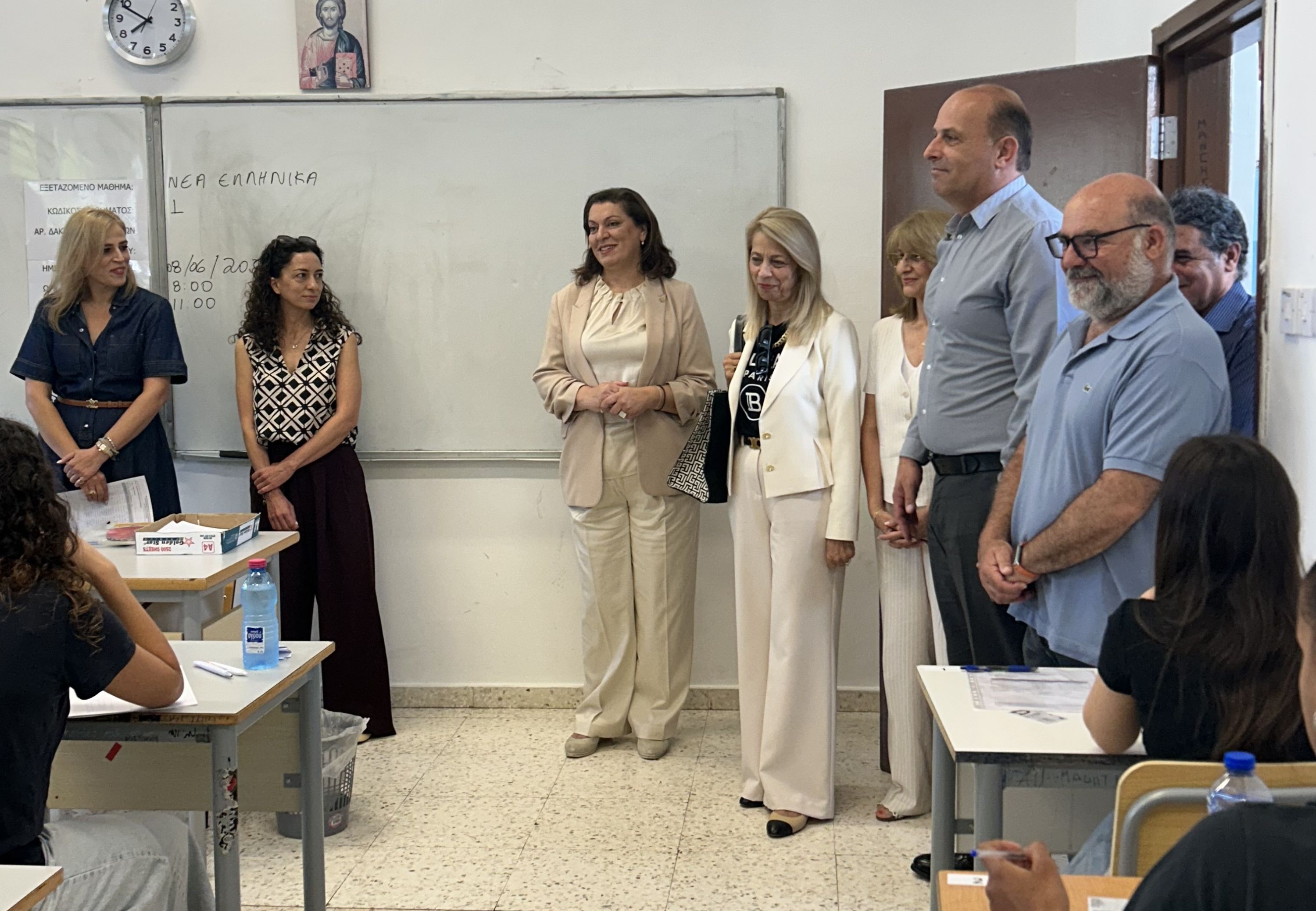 cover Pancyprian exams ‘the beginning for children’, minister says