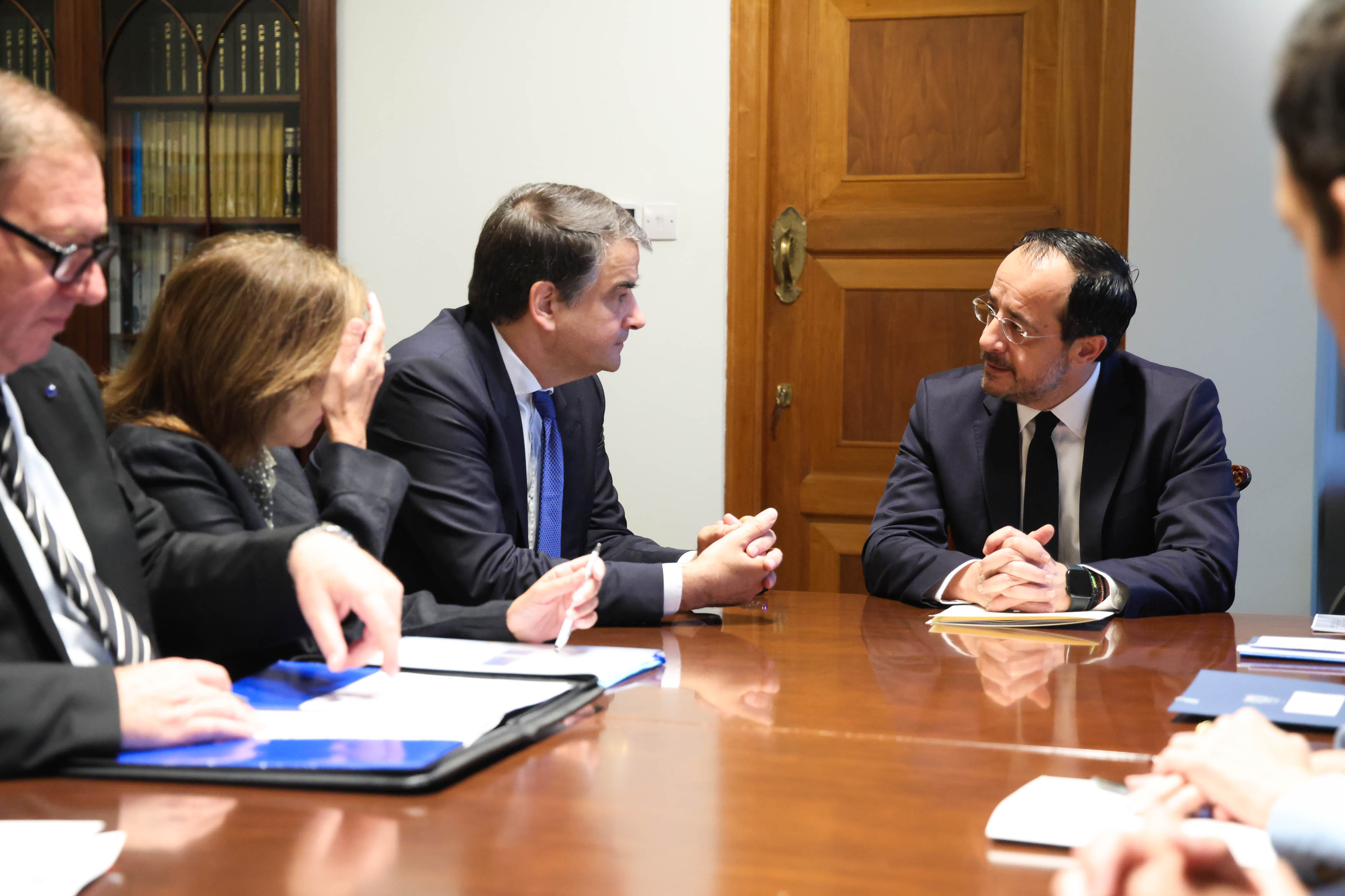 cover EU island strategy and long-term budget top talks between Christodoulides and Fitto