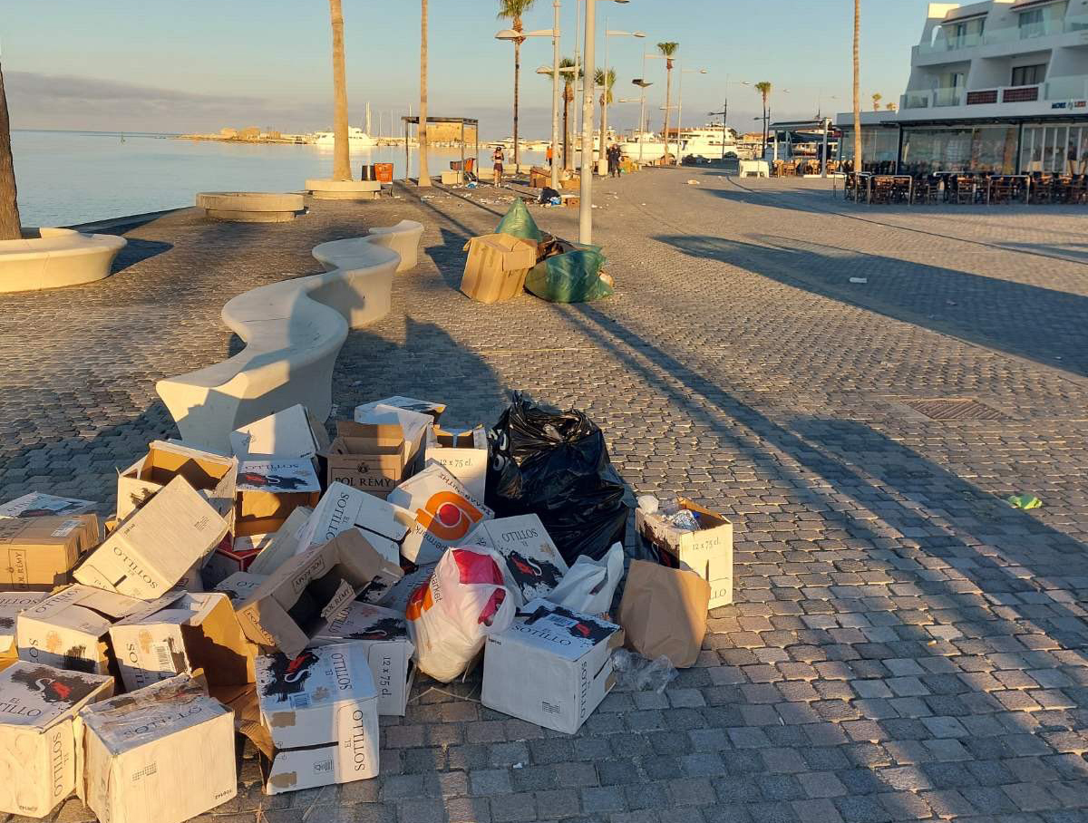 cover ‘Shameful scenes’: Paphos criticised over Kataklysmos waste