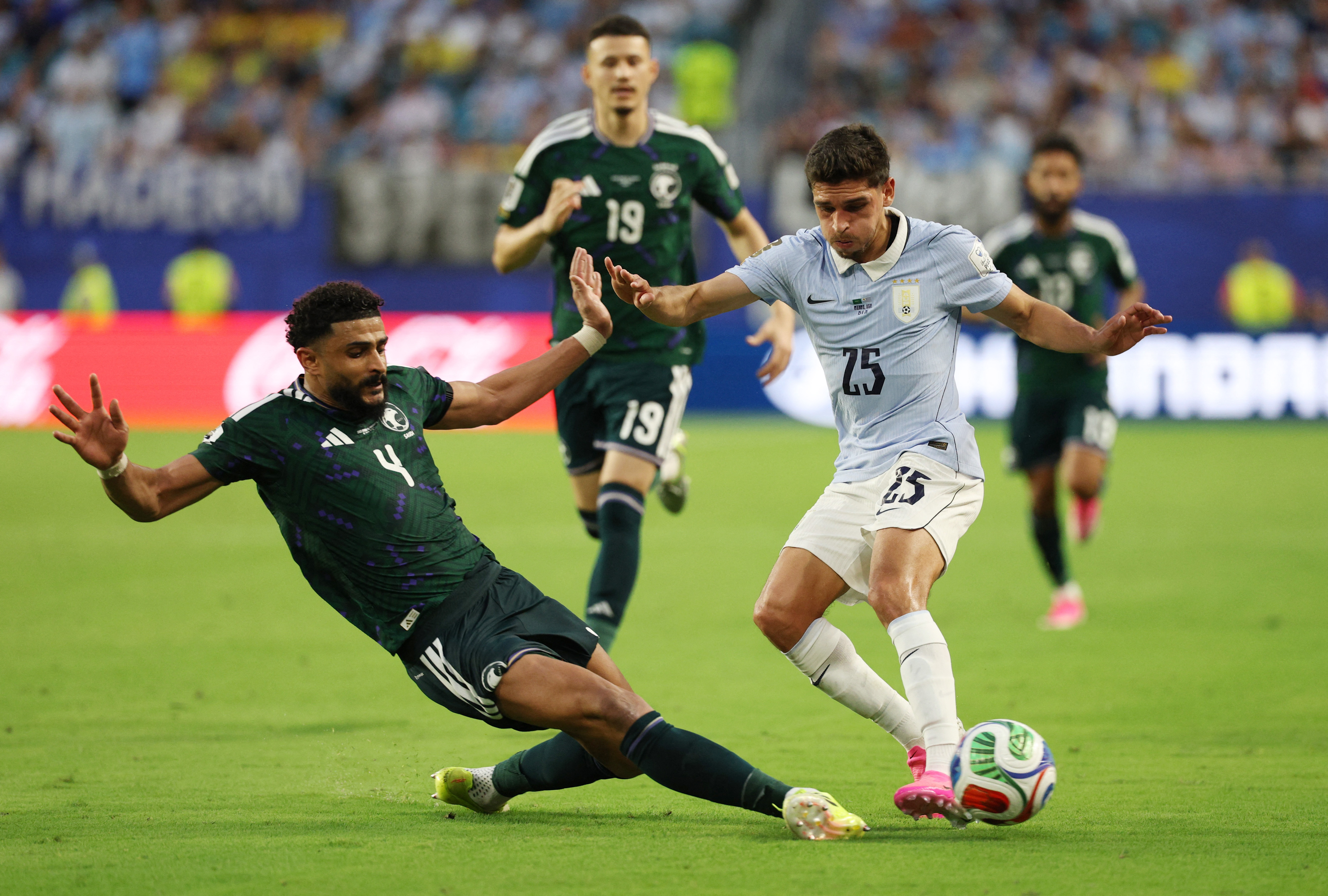 image Group H: Araujo equaliser saves Uruguay&#8217;s blushes in draw with Saudis