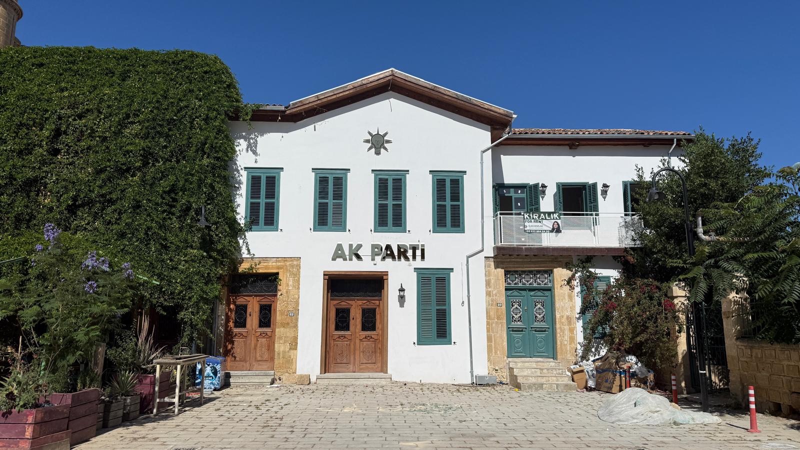 image Turkey’s AK Party to open office in Nicosia’s old town