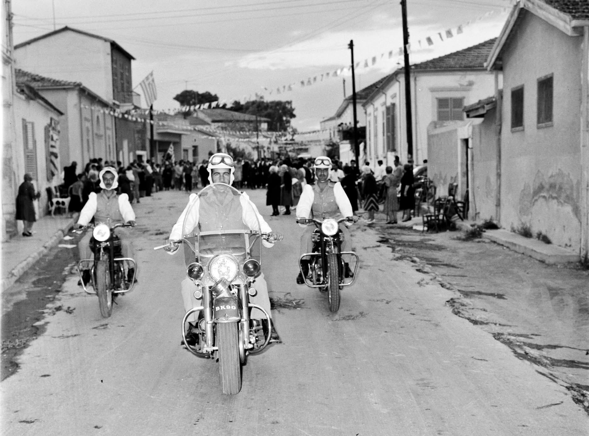 cover Archbishop Makarios’ Harley-Davidson restored