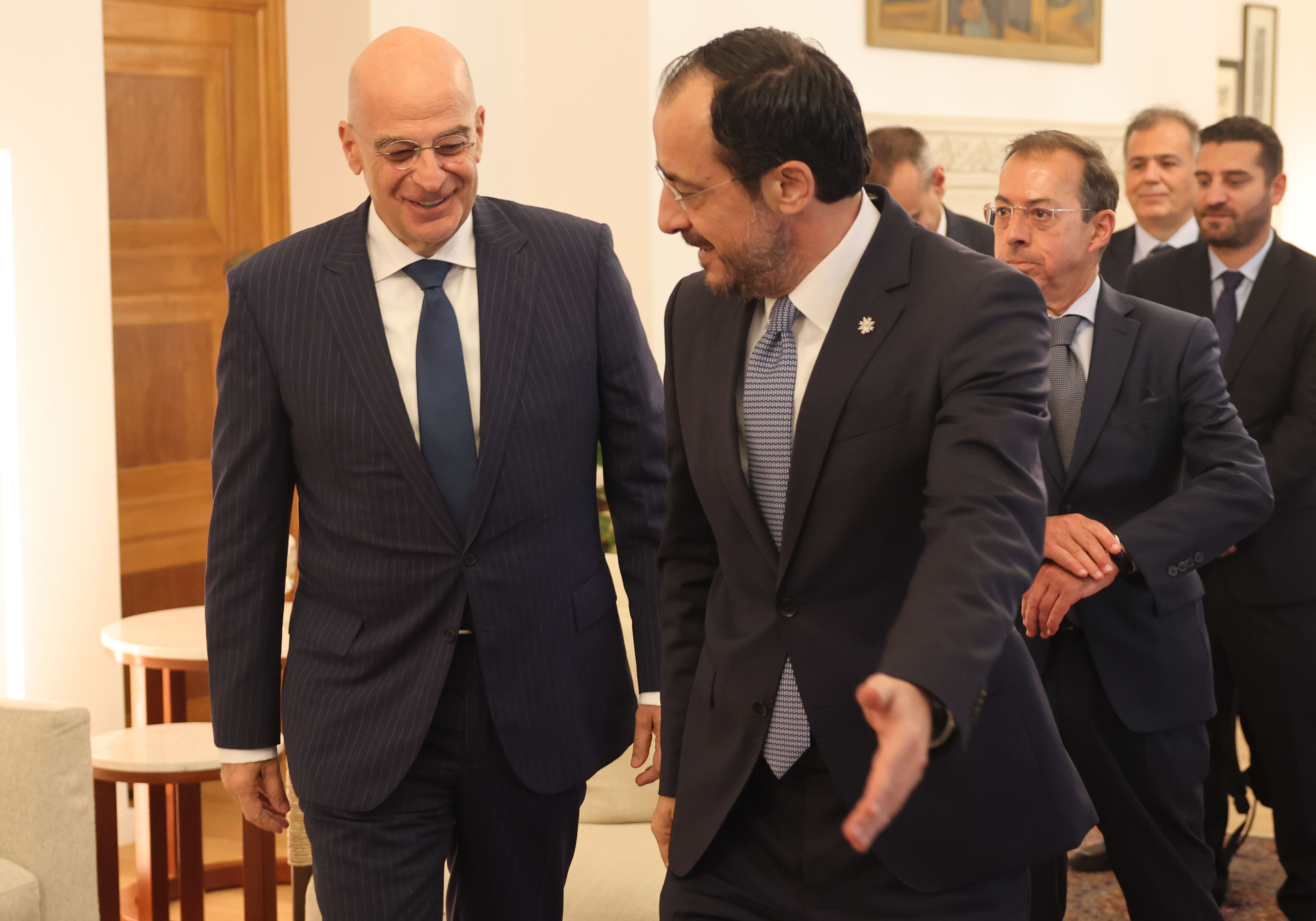 cover Regional developments, Cyprus problem on agenda as Christodoulides meets Dendias