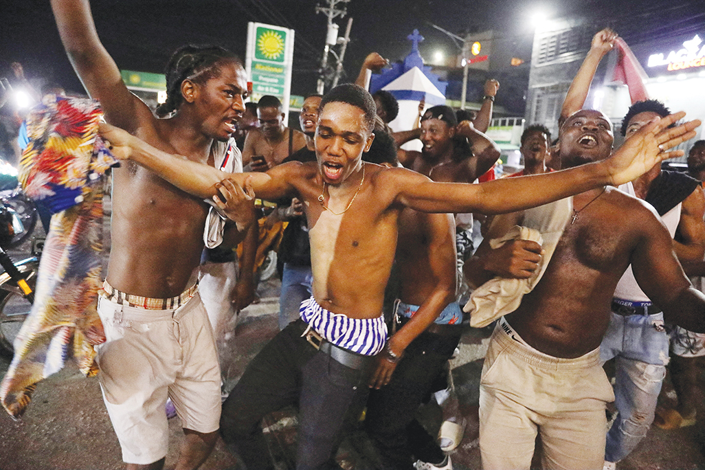 image Haiti end 52-year wait and aim to lift nation in turmoil