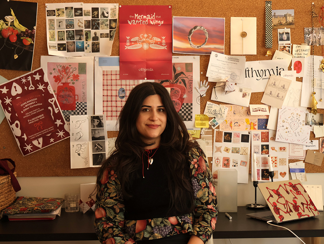 cover A minute with: Efthymia Stavridou, silversmith
