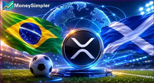 cover Brazil vs Scotland highlights XRP potential, MoneySimpler offers daily passive income for XRP holders