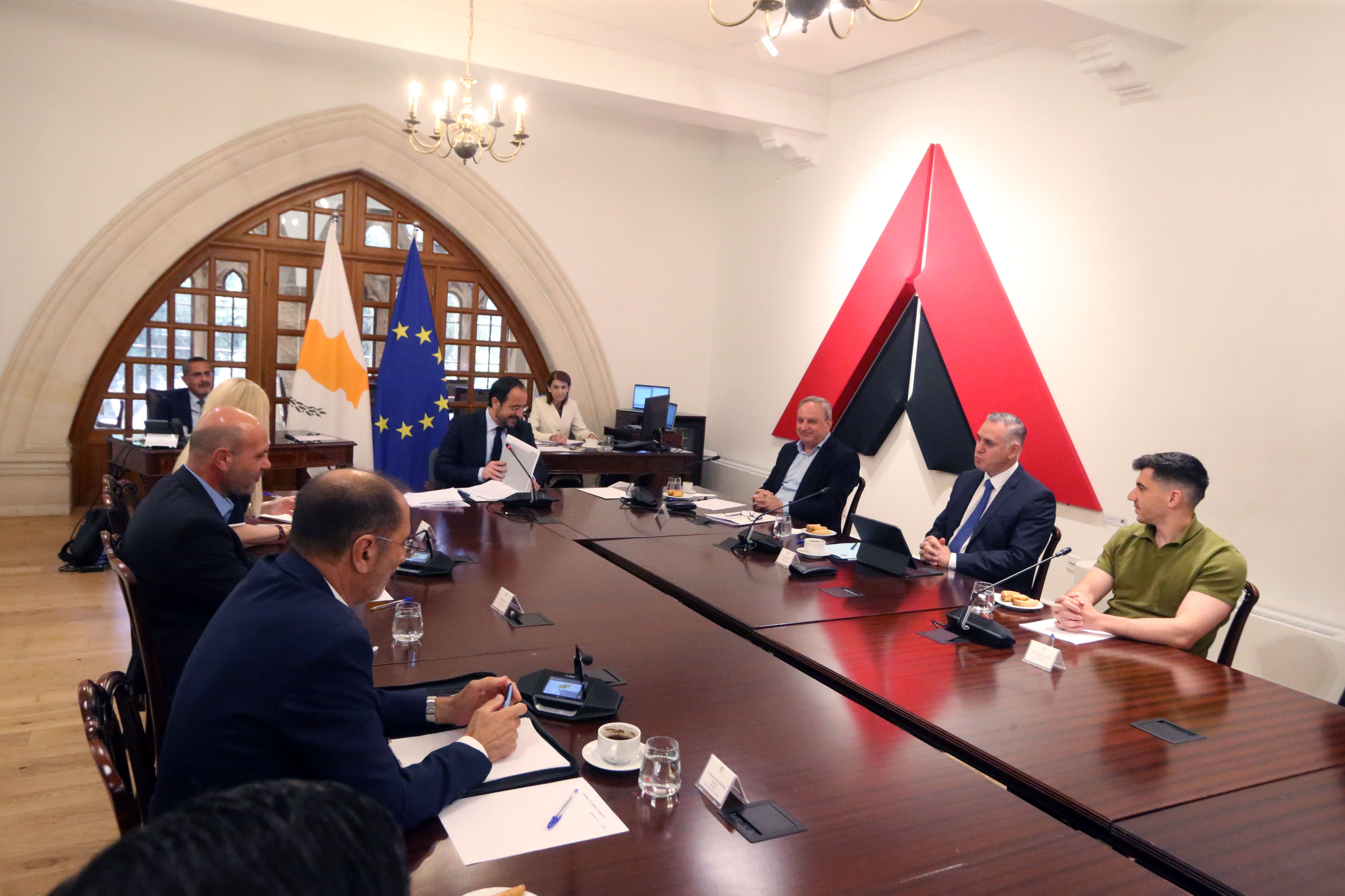 cover Enlarged meeting ‘not an end in itself’, Letymbiotis says