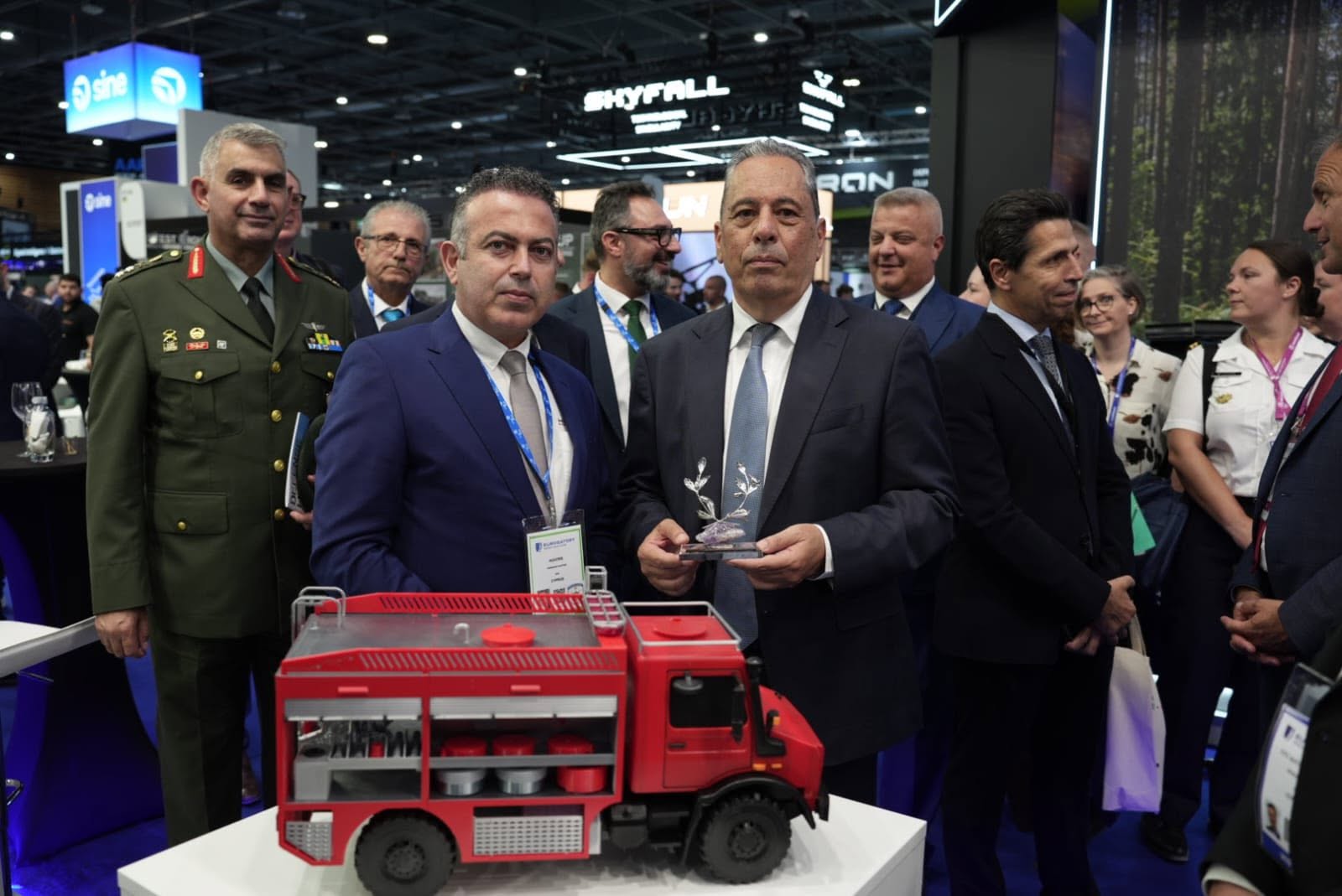 cover Cyprus takes part in international defence show