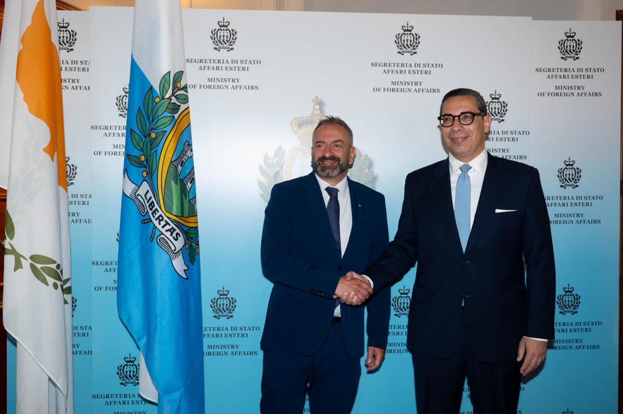 cover Kombos praises progress towards closer EU ties with San Marino