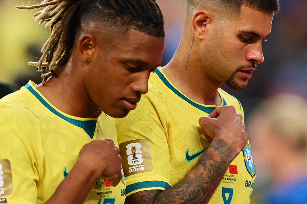 cover Brazil must ditch denial after Morocco wake-up call