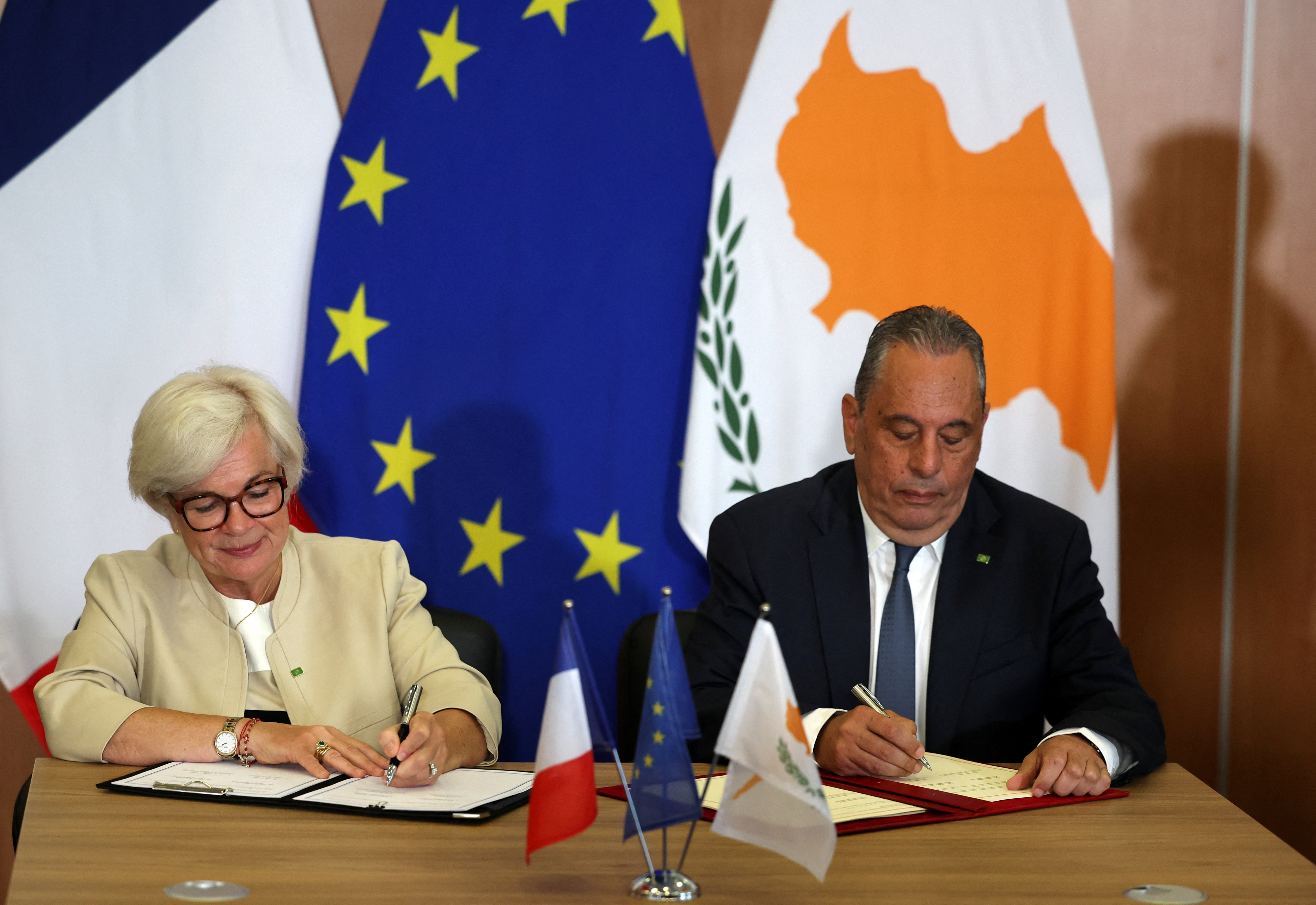 cover Cyprus, France sign defence agreement to deepen military cooperation