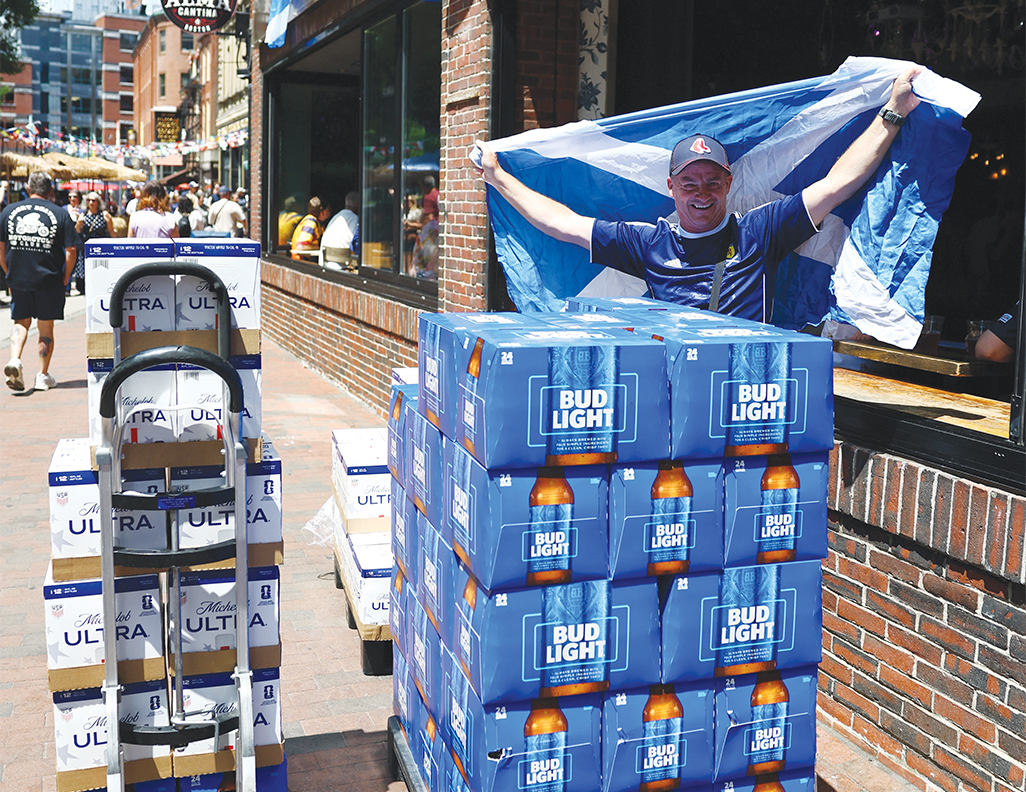 cover Unquenchable Scottish thirst for beer pushes Boston bars to the limit