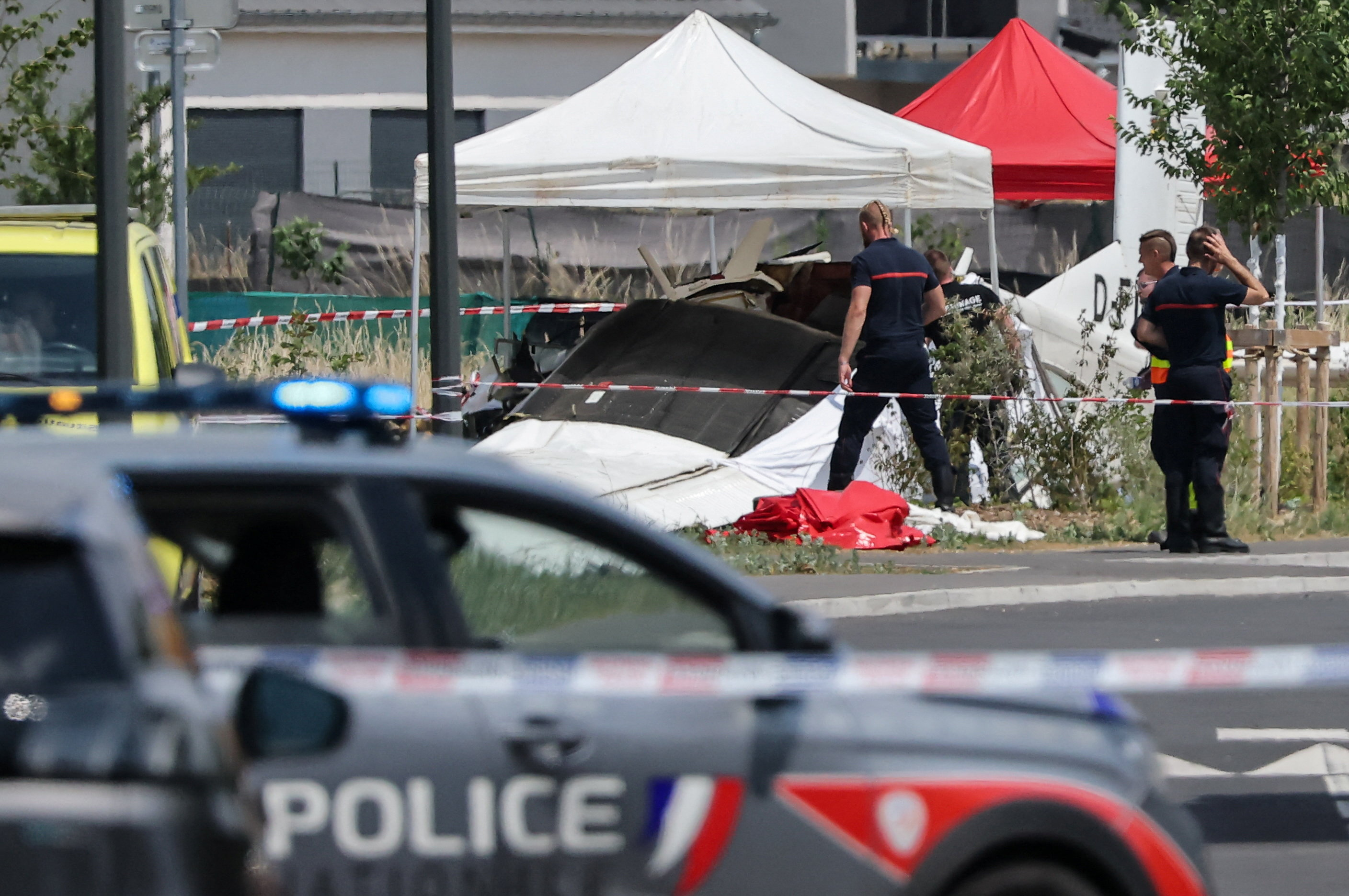 cover Eleven people killed in plane crash in northeastern France, officials say