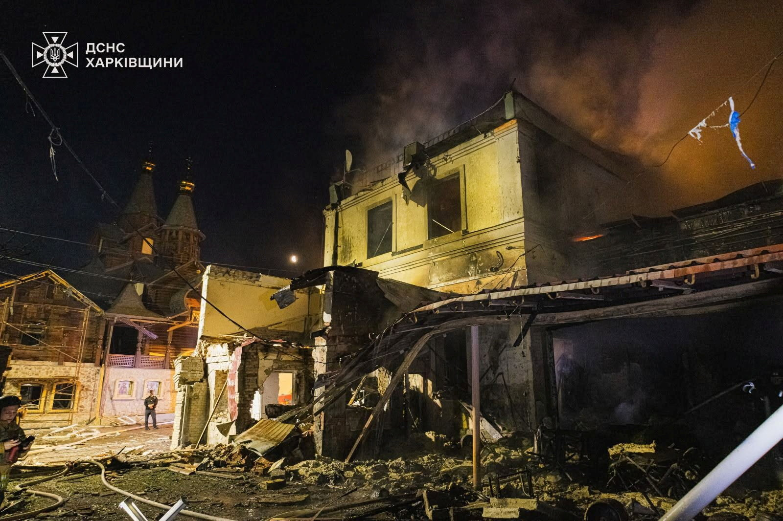 image Russian attacks on Ukraine kill three; Zelenskiy upbeat on talks with U.S. envoys