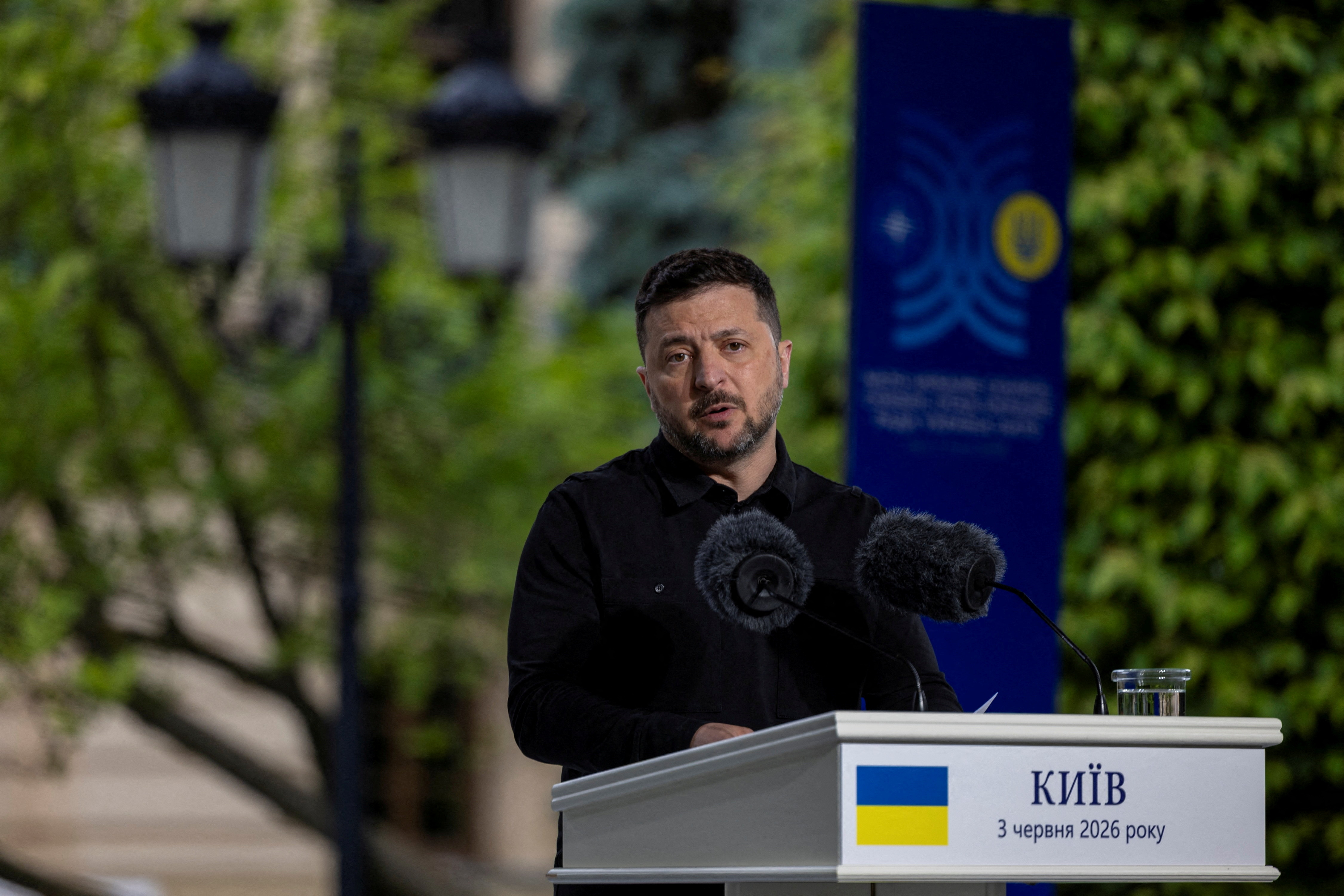cover Macron, Starmer and Merz to meet Zelenskiy in London on June 7, Elysee says