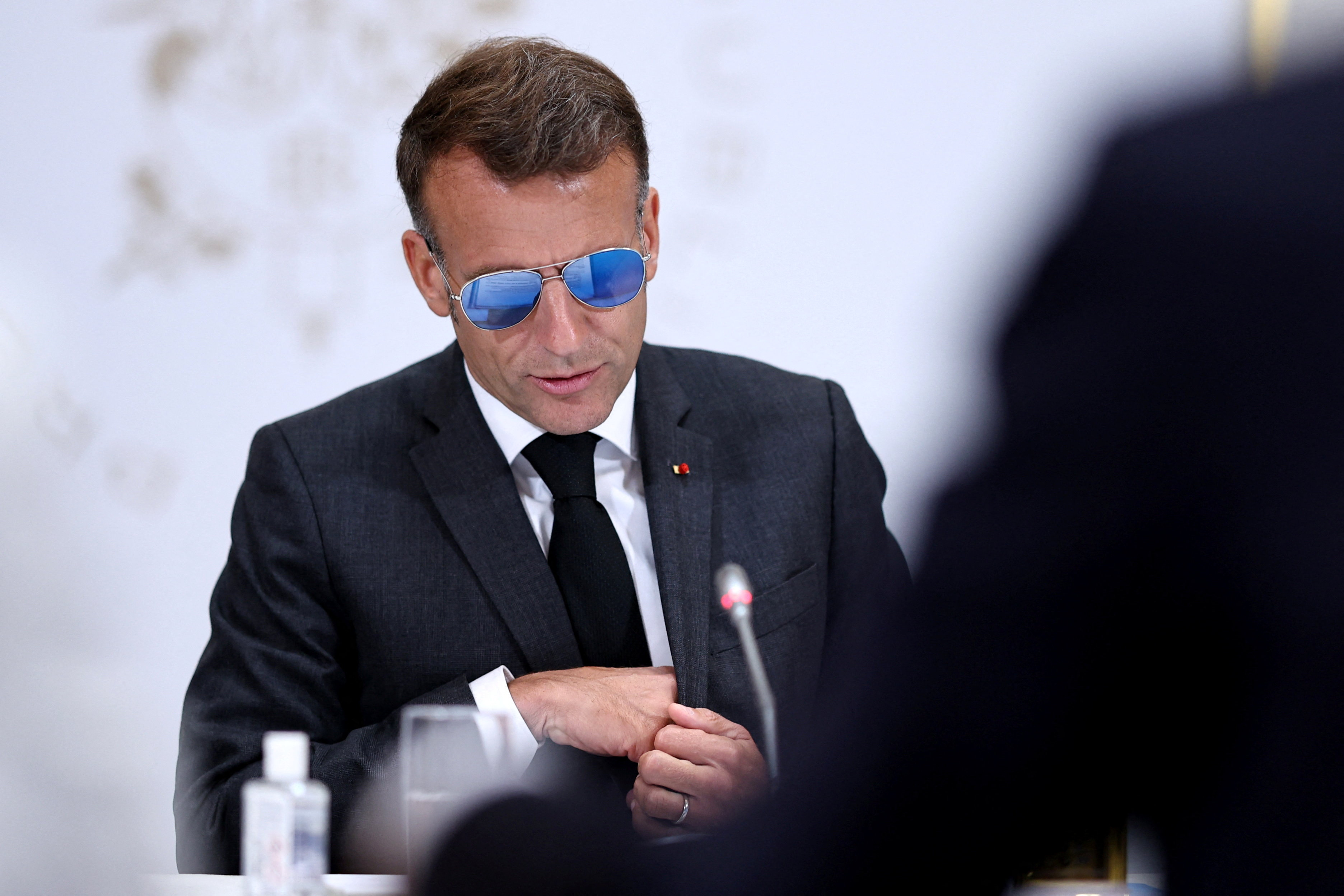 cover France&#8217;s Macron visits Syria, in first trip by an EU head of state since Assad toppled