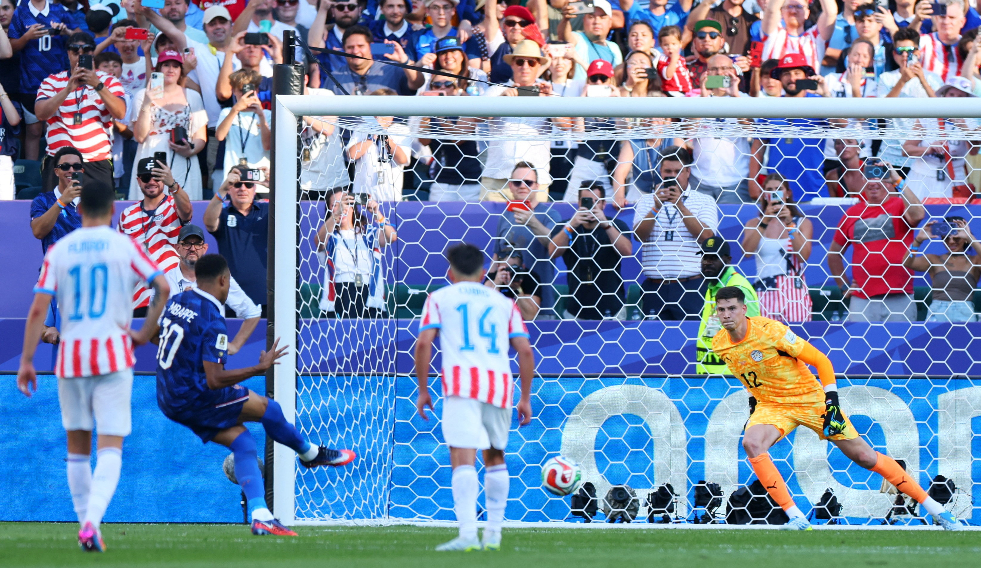 image Kylian Mbappe&#8217;s penalty lifts France past Paraguay into quarterfinals