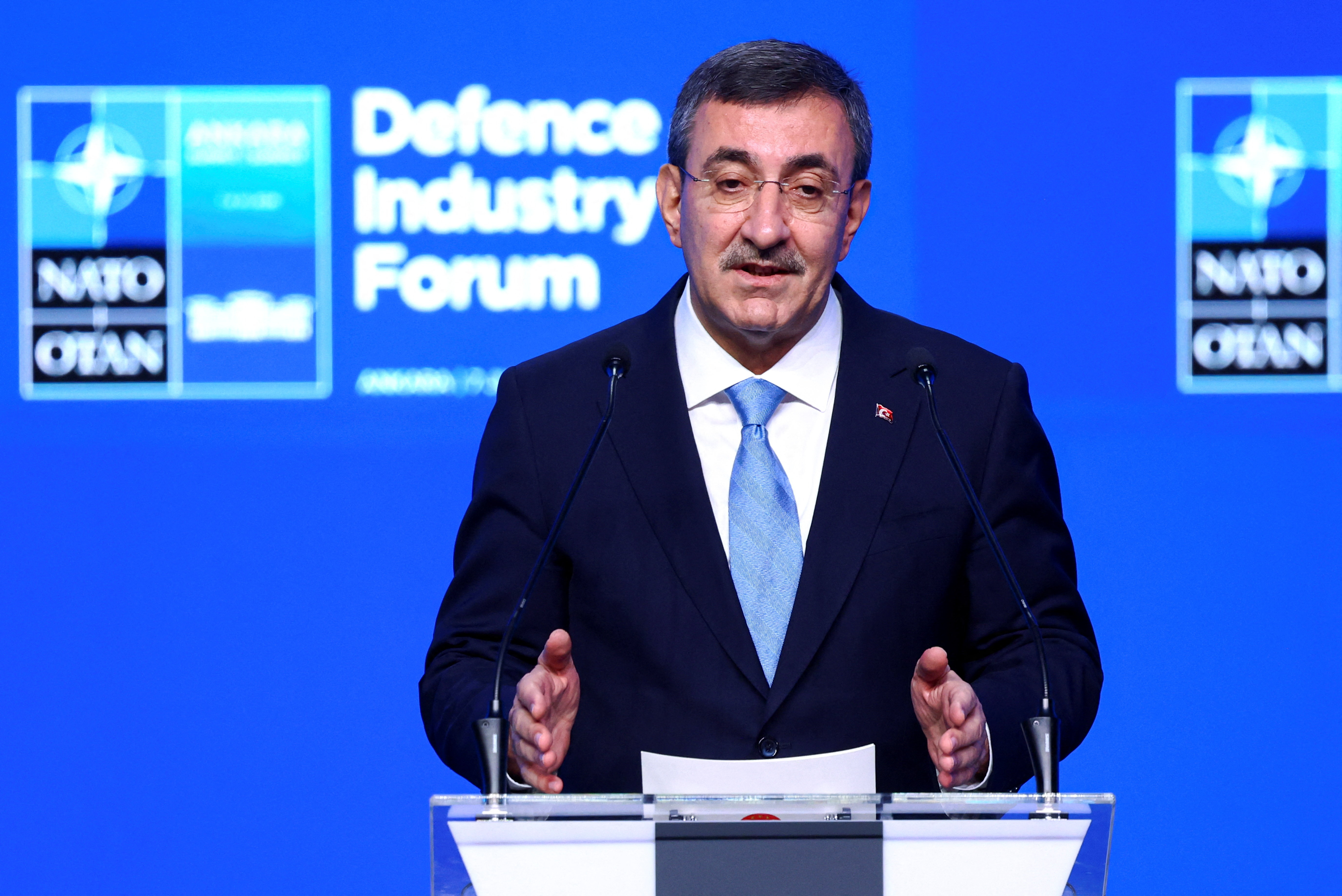cover Foreign ministry condemns visit of Turkish Vice President to north