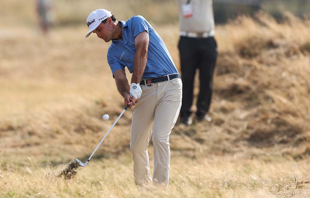 cover Debutant Suber leads The Open