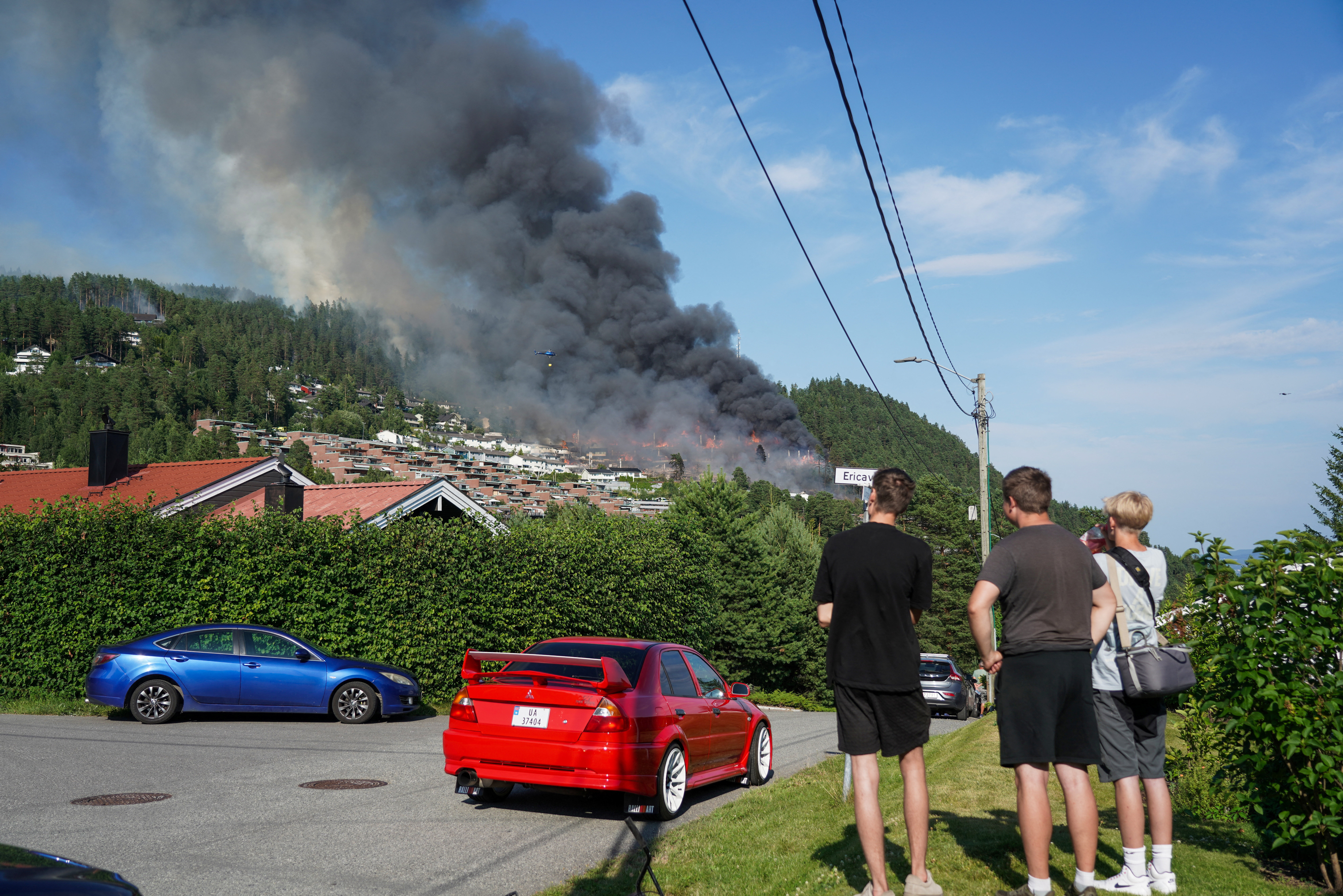 cover More than 100 homes destroyed in Norway fire