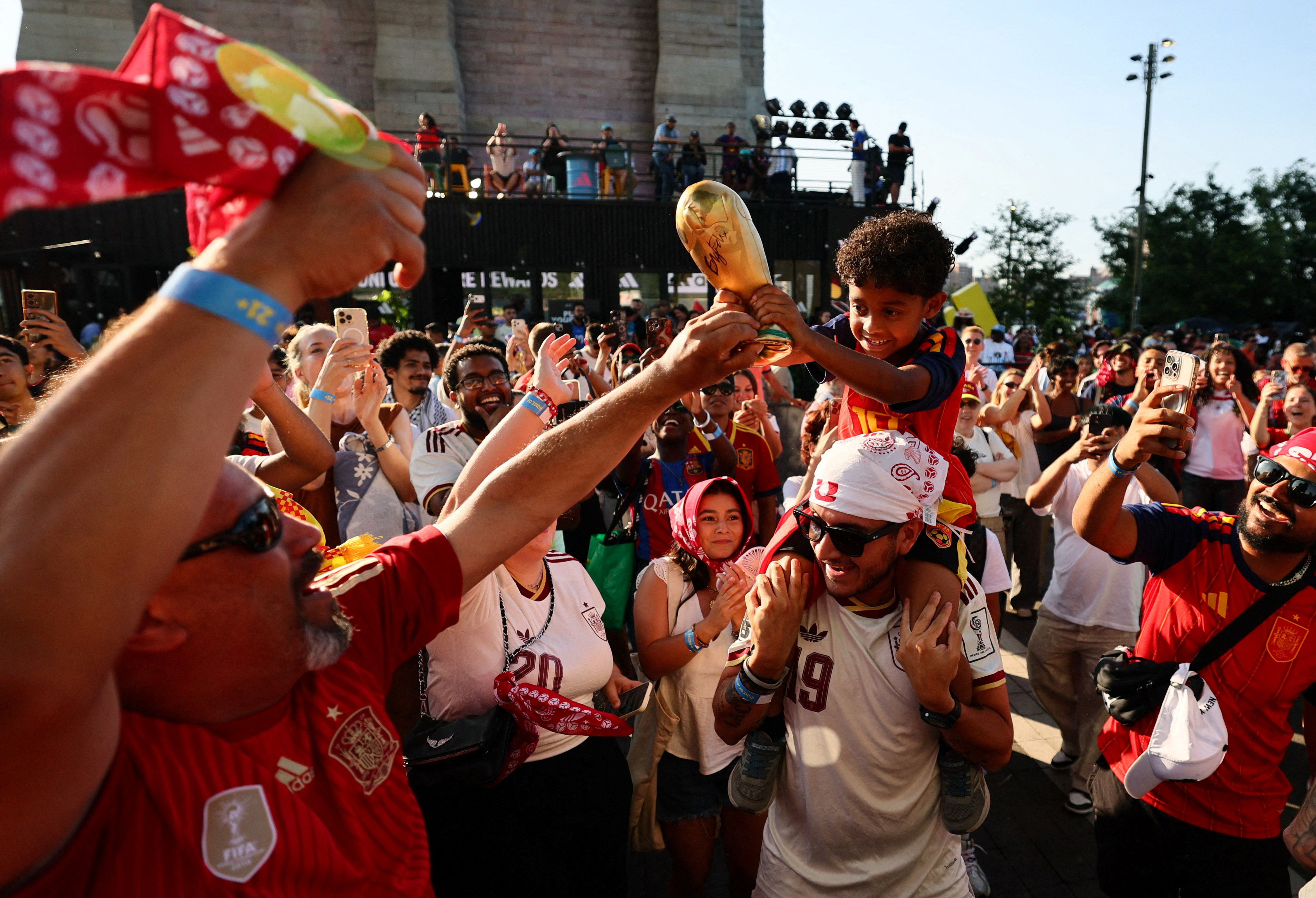 image Spain unites in joy at second World Cup crown
