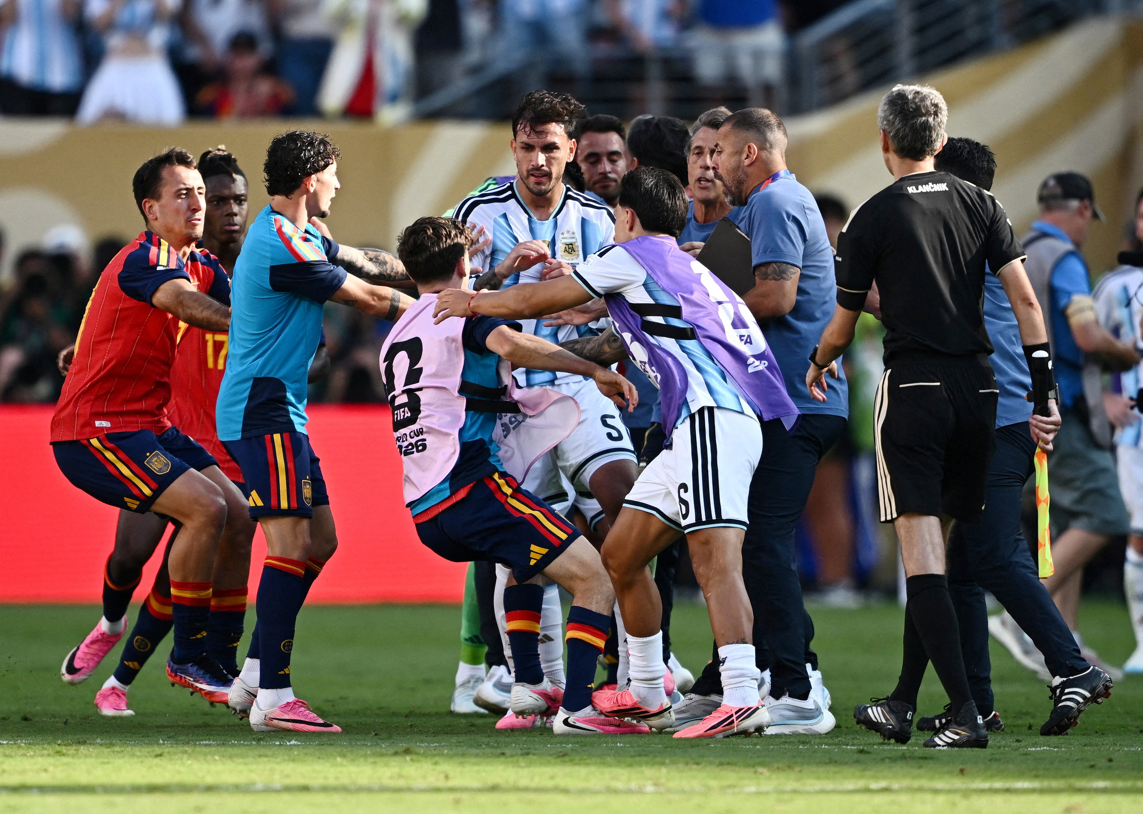 cover Our View: World Cup final: the beautiful game turns ugly