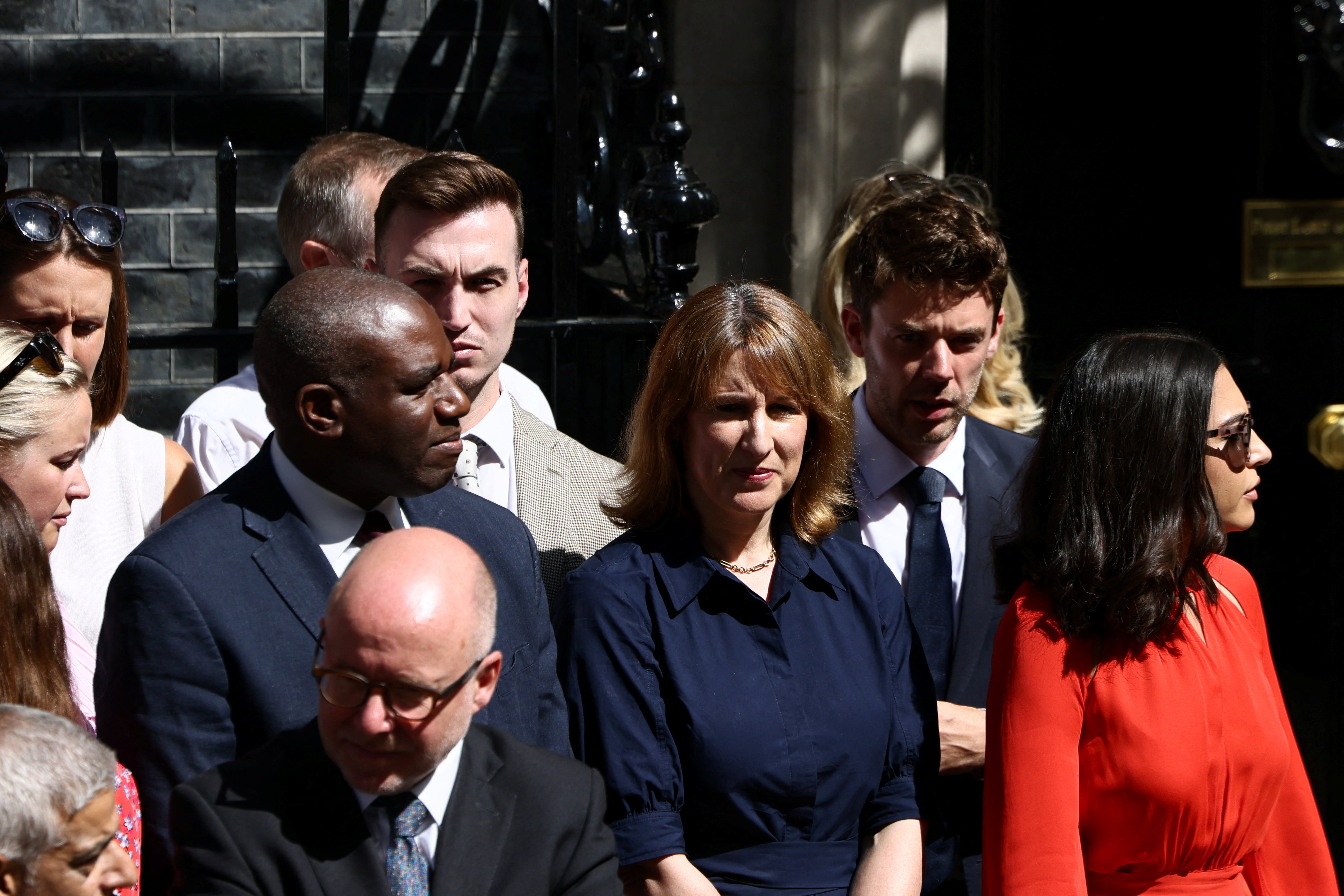 image UK finance minister Rachel Reeves leaves government