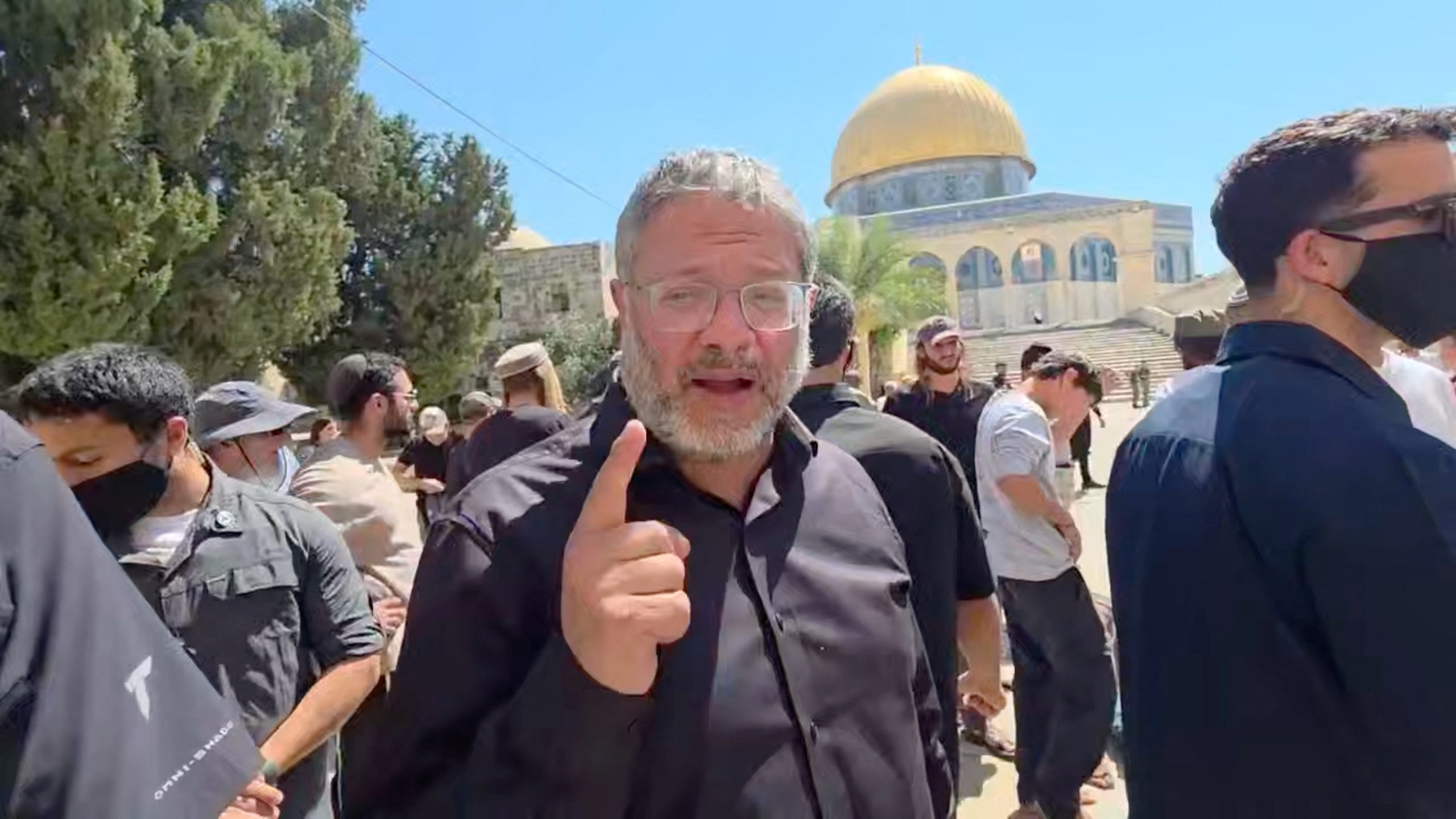 image Israel&#8217;s Ben-Gvir visits flashpoint Al-Aqsa Mosque compound