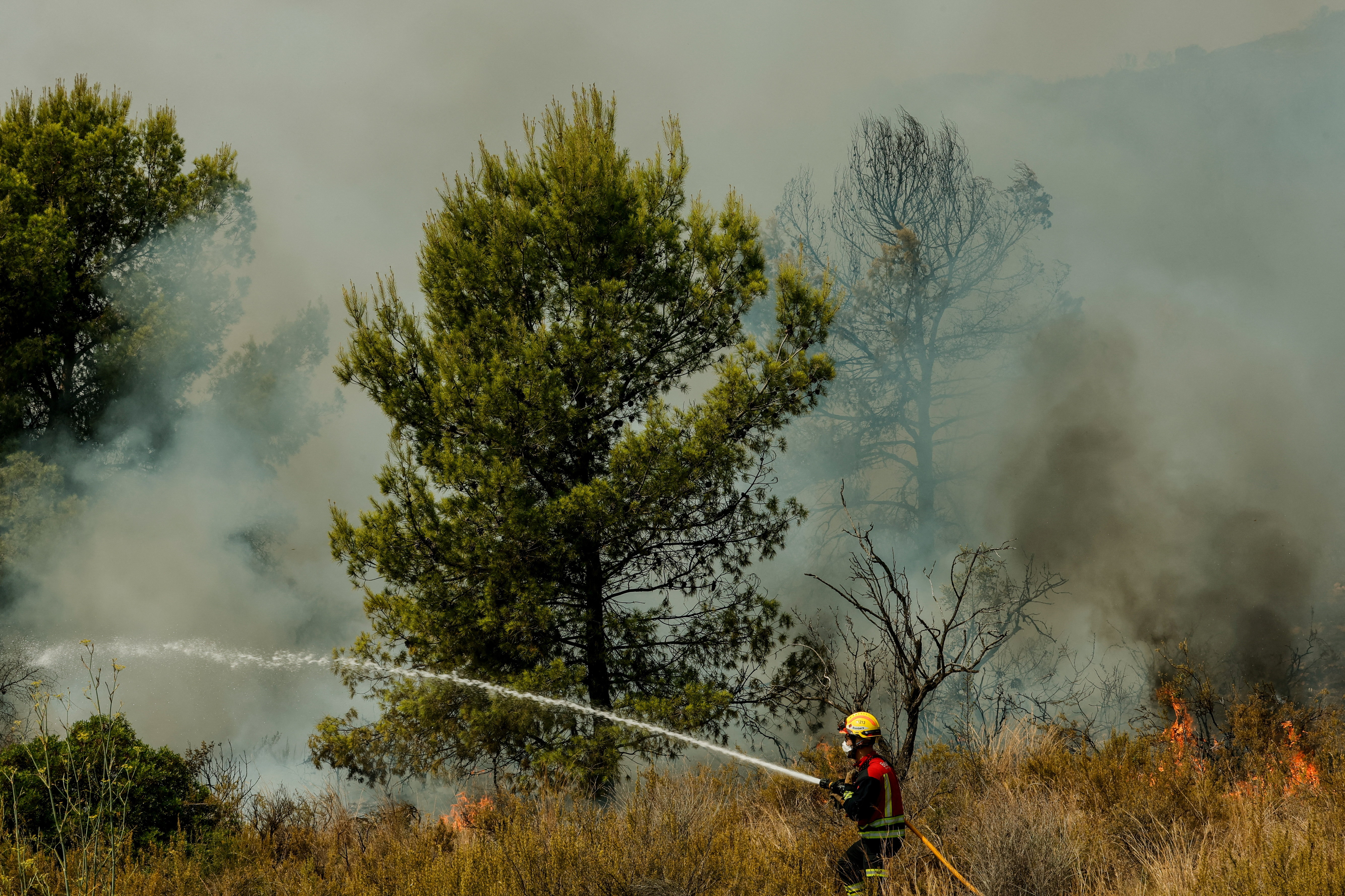 image France and Spain race to contain wildfires ahead of fresh heatwave