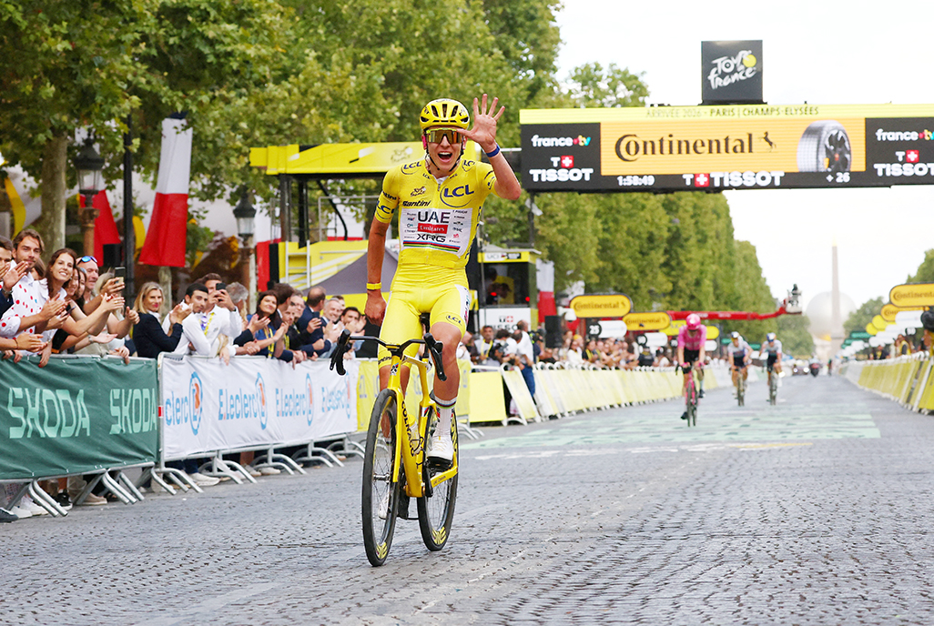 cover Pogacar&#8217;s Tour de France dynasty continues with record-equalling fifth title