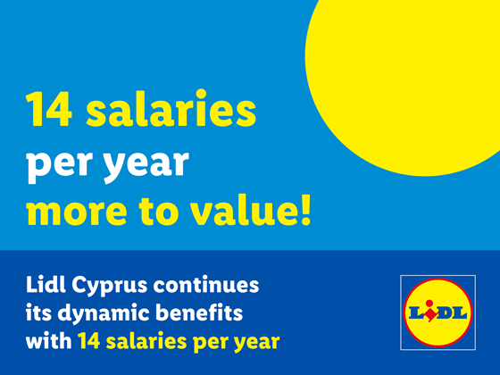 cover Lidl Cyprus continues its dynamic benefits with 14 salaries per year