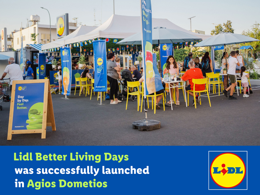 cover Lidl Better Living Days was successfully launched in Agios Dometios