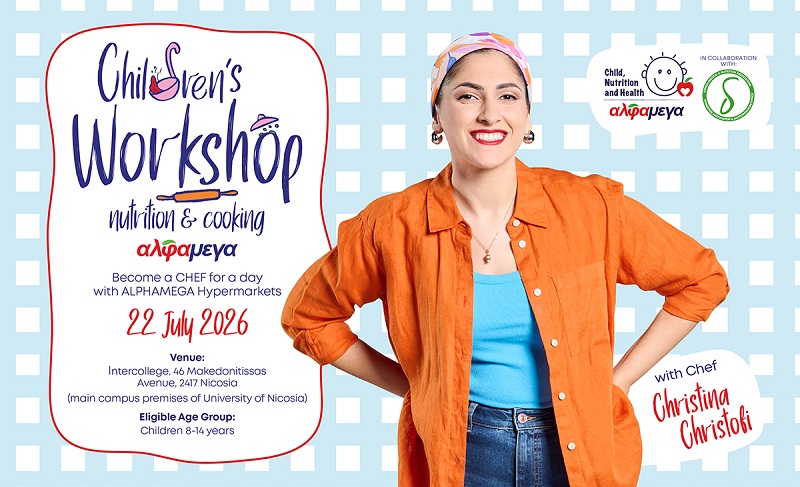 cover Alphamega workshop to teach kids value of healthy nutrition, cooking skills