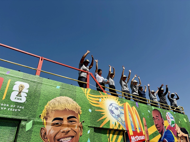 McDonald’s™ Cyprus delivered island-wide magic through FIFA World Cup™ Bus Tour stops