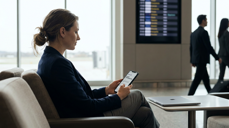 cover How AI assistants are quietly taking over corporate travel