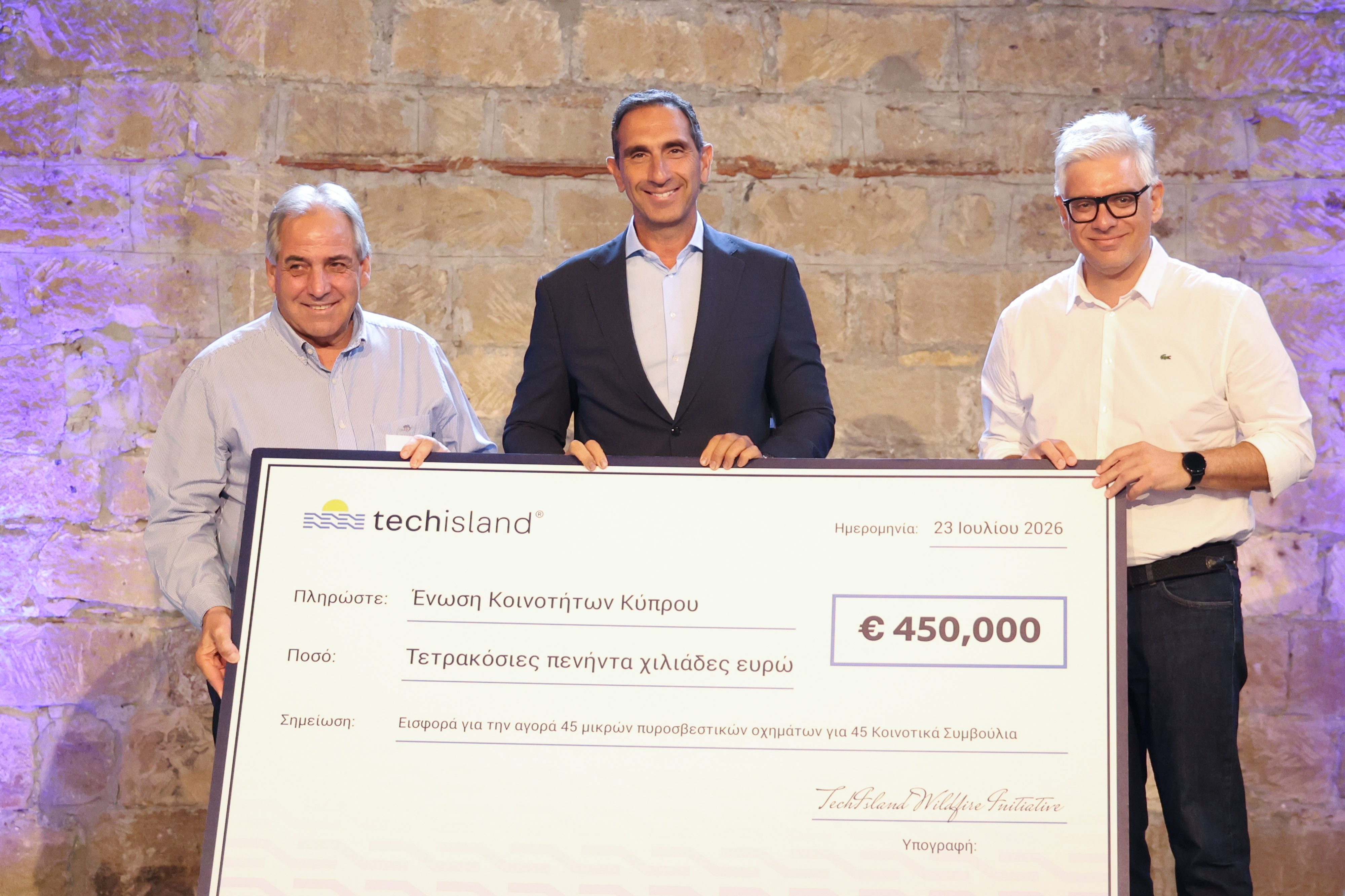 image TechIsland unveils €2m wildfire defence programme