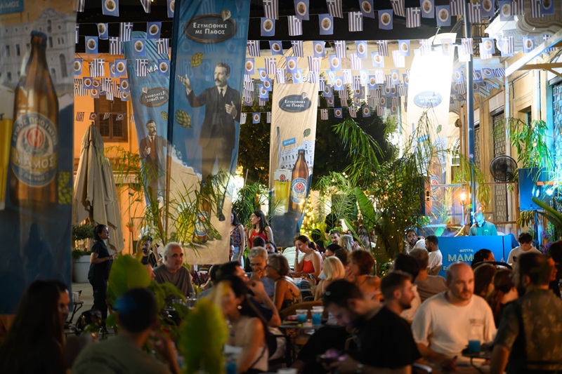 Historic MAMOS beer relaunch wins over Cypriot public with refreshing summer vibes