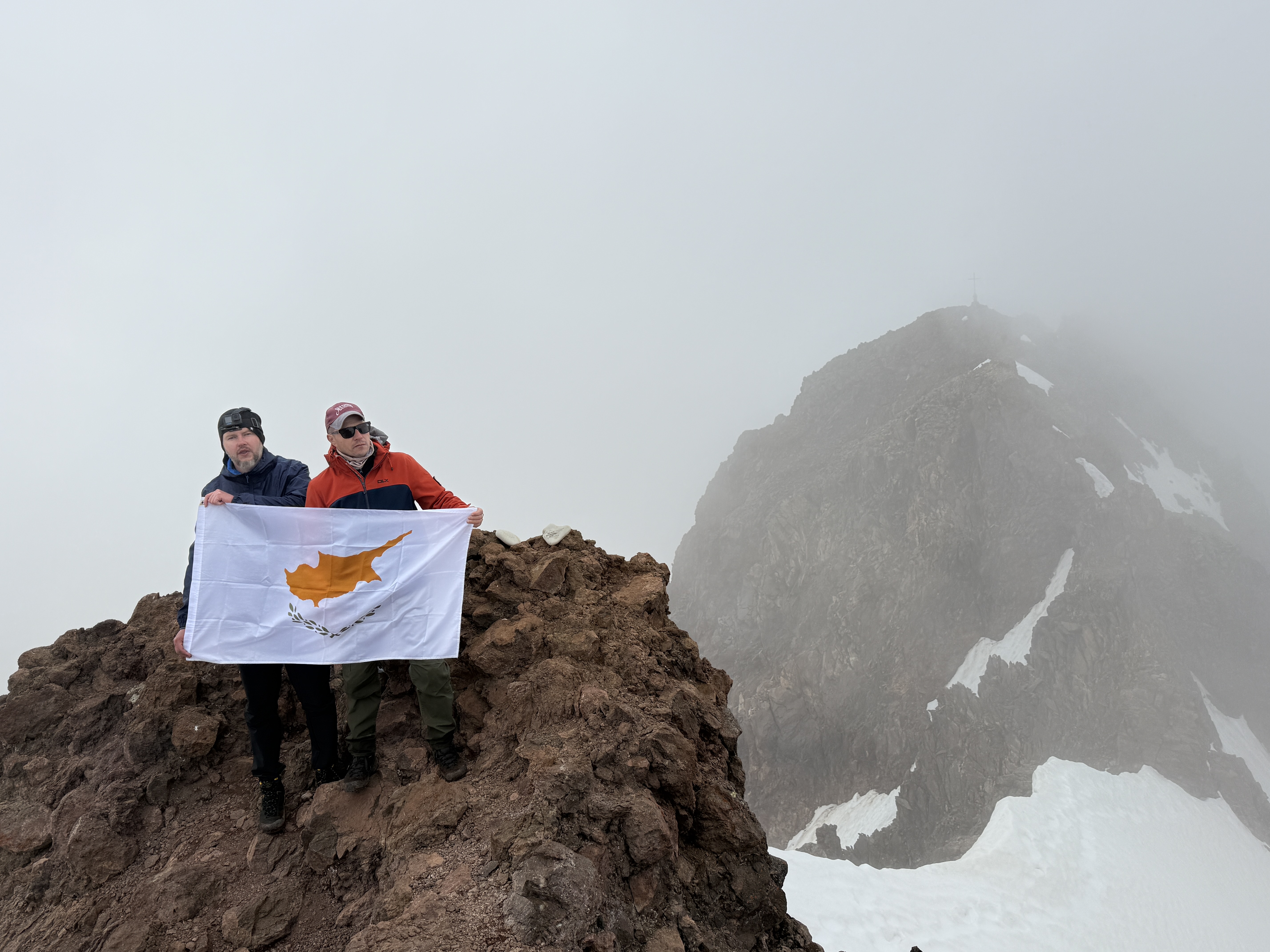 cover Cypriot climbers scale Armenian peaks