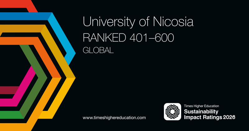 cover UNIC ranked in the global Top 600 in THE Sustainability Impact Ratings 2026